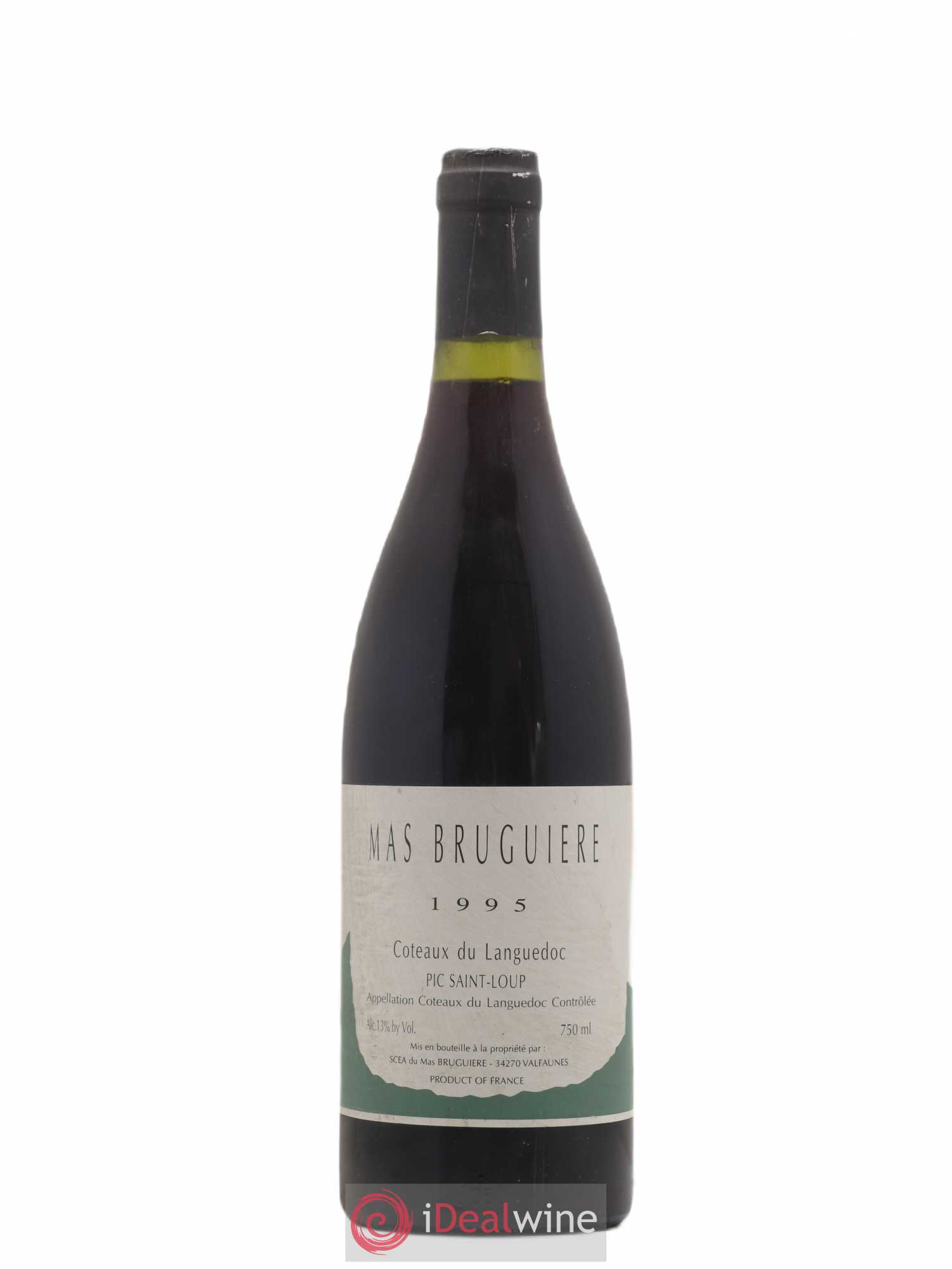 Coteaux du Languedoc Pic Saint Loup Mas Bruguière 1995 - Posten von 1 Flasche - 0
