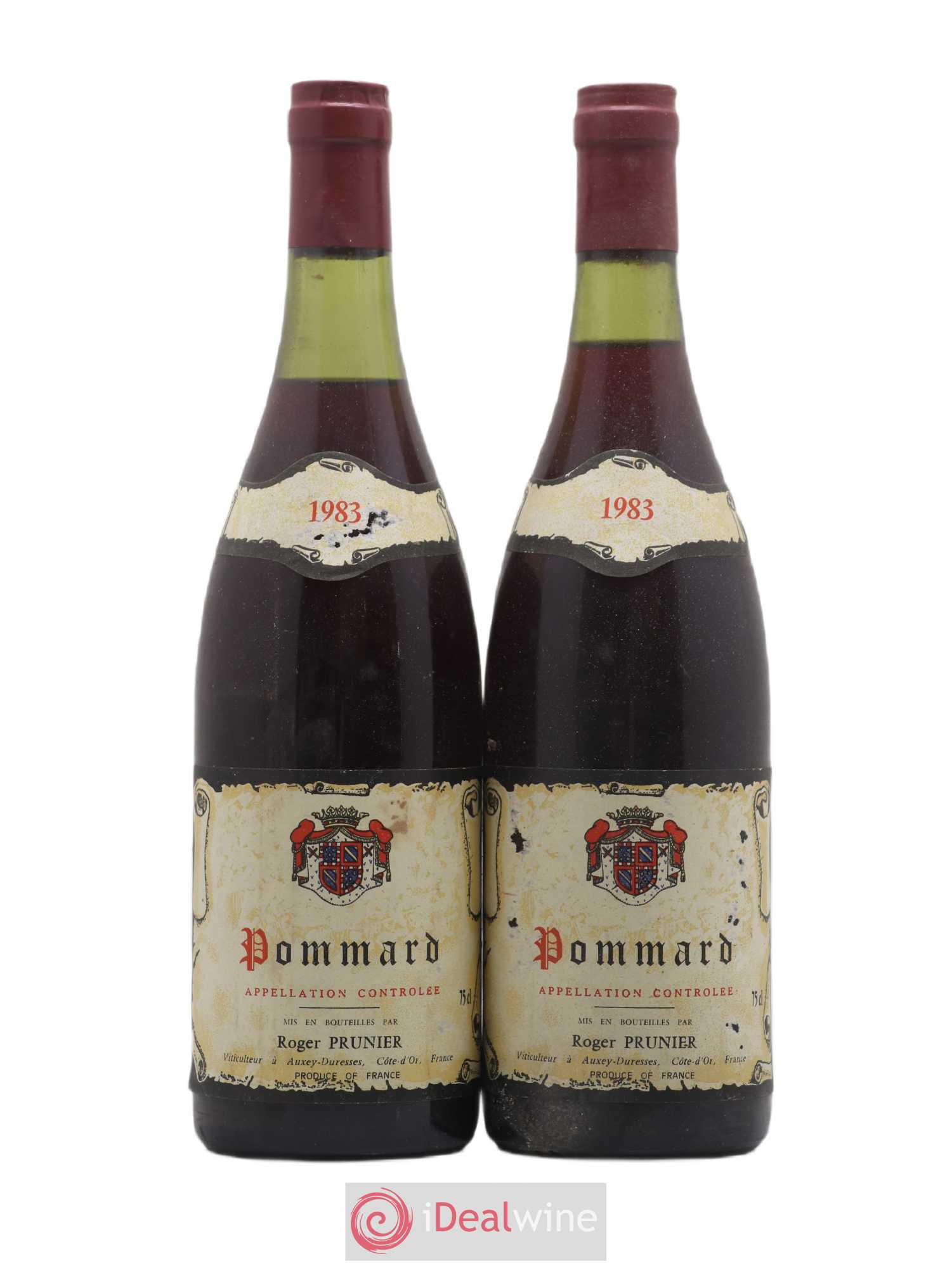 Pommard Roger Prunier 1983 - Posten von 2 Flaschen - 0