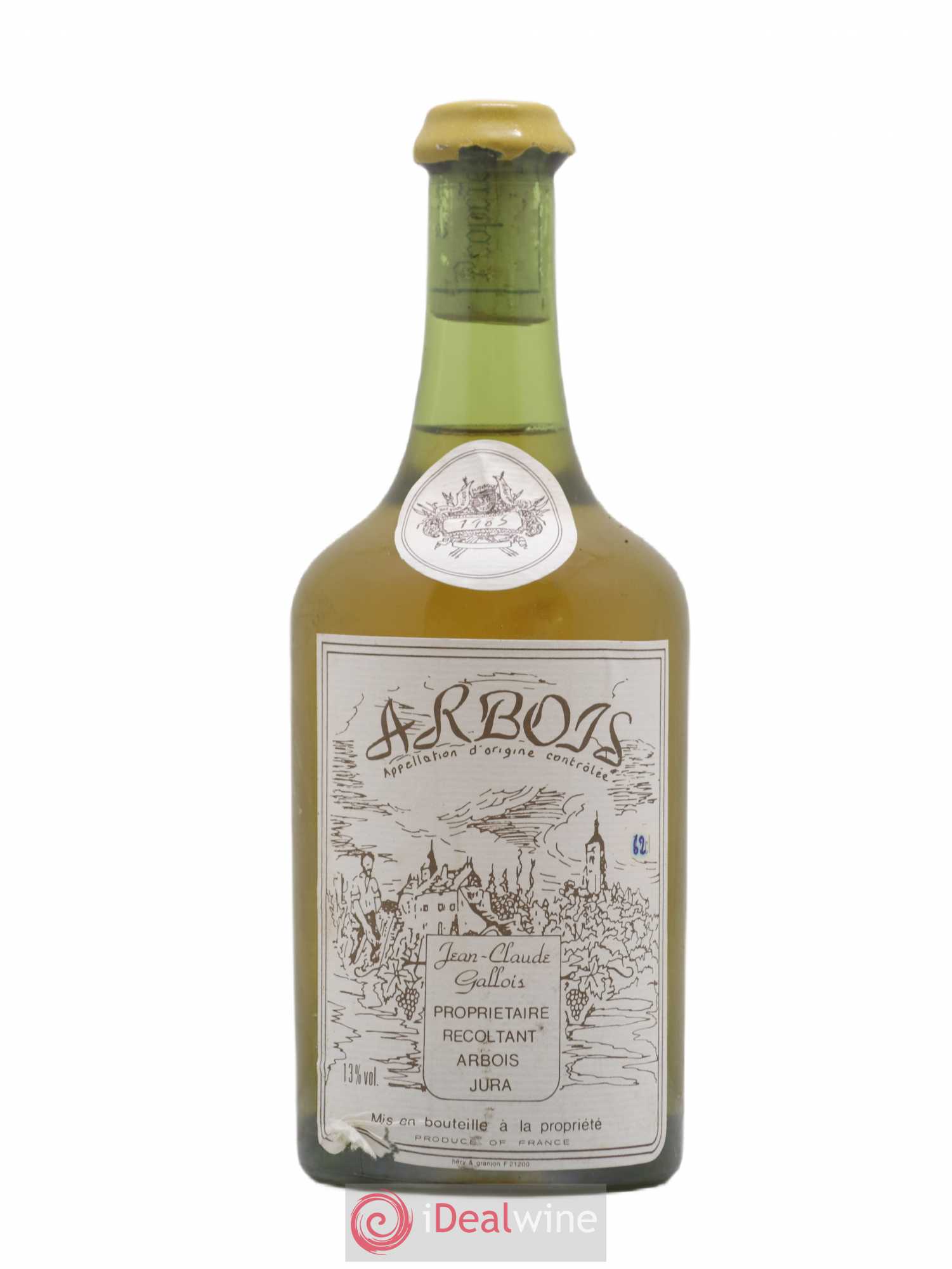 Arbois Vin Jaune Jean Claude Gallois 1983 - Posten von 1 Flasche - 0
