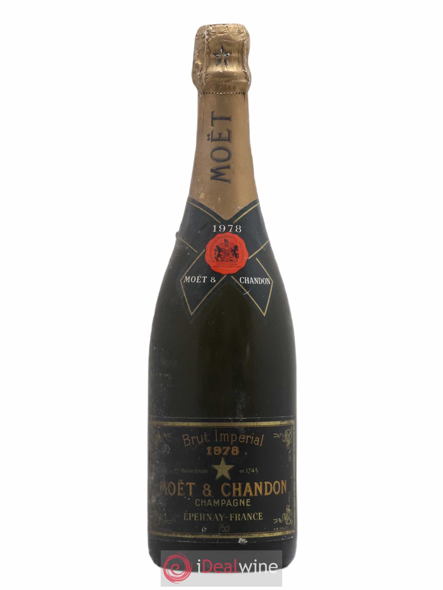 Impérial Brut Moët et Chandon 1978 - Lot de 1 bouteille - 0