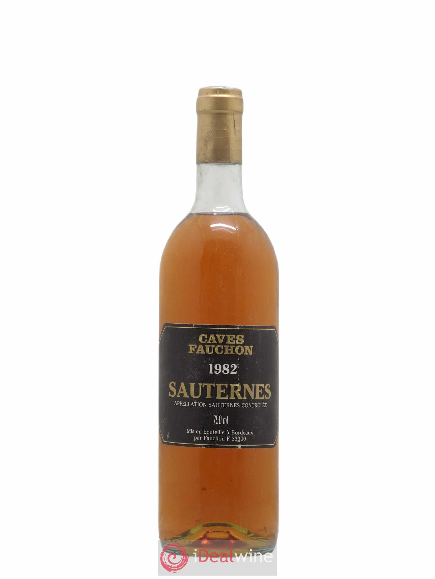 Sauternes Caves Fauchon 1982 - Posten von 1 Flasche - 0