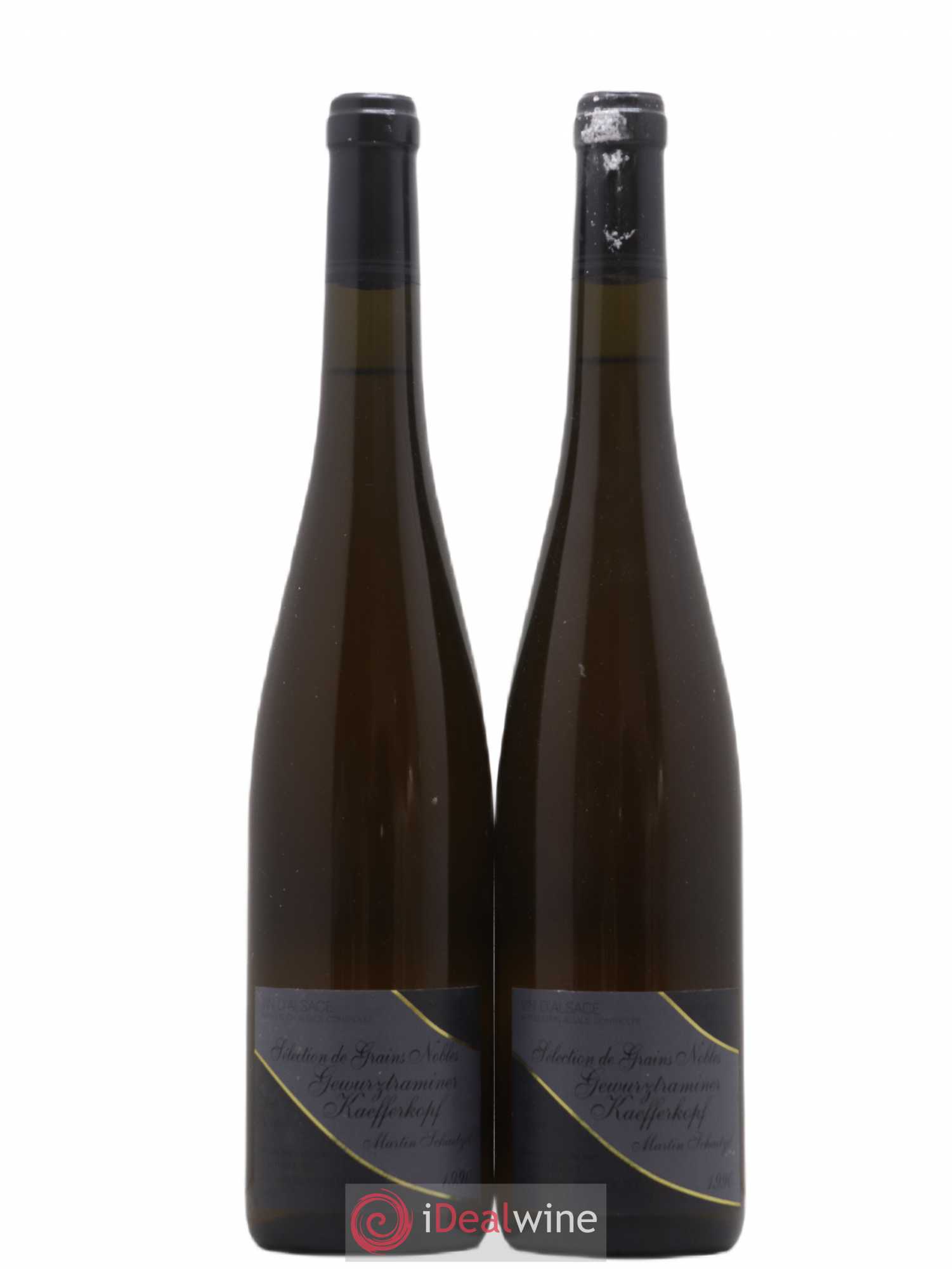 Gewurztraminer Sélection de Grains Nobles Kaefferkopf Martin Schaetzel 1990 - Lotto di 2 bottiglie - 0