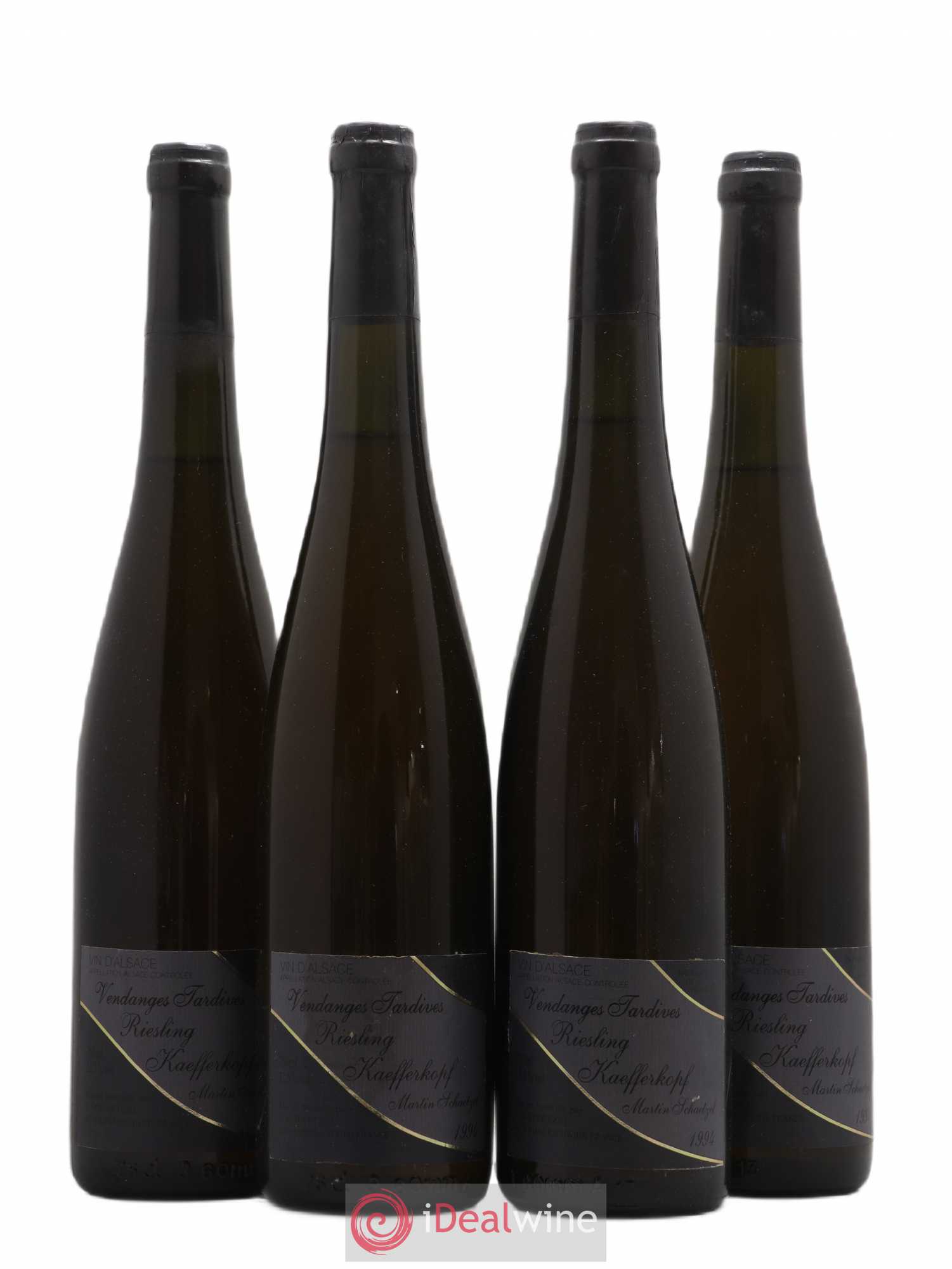 Riesling Vendanges Tardives Kaefferkopf Martin Schaetzel 1994 - Lotto di 4 bottiglie - 0