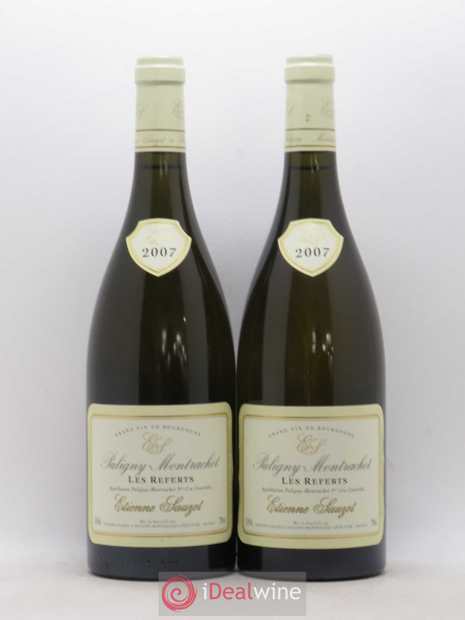 Puligny-Montrachet 1er Cru Les Referts Etienne Sauzet 2007 - Lot de 2 bouteilles - 0