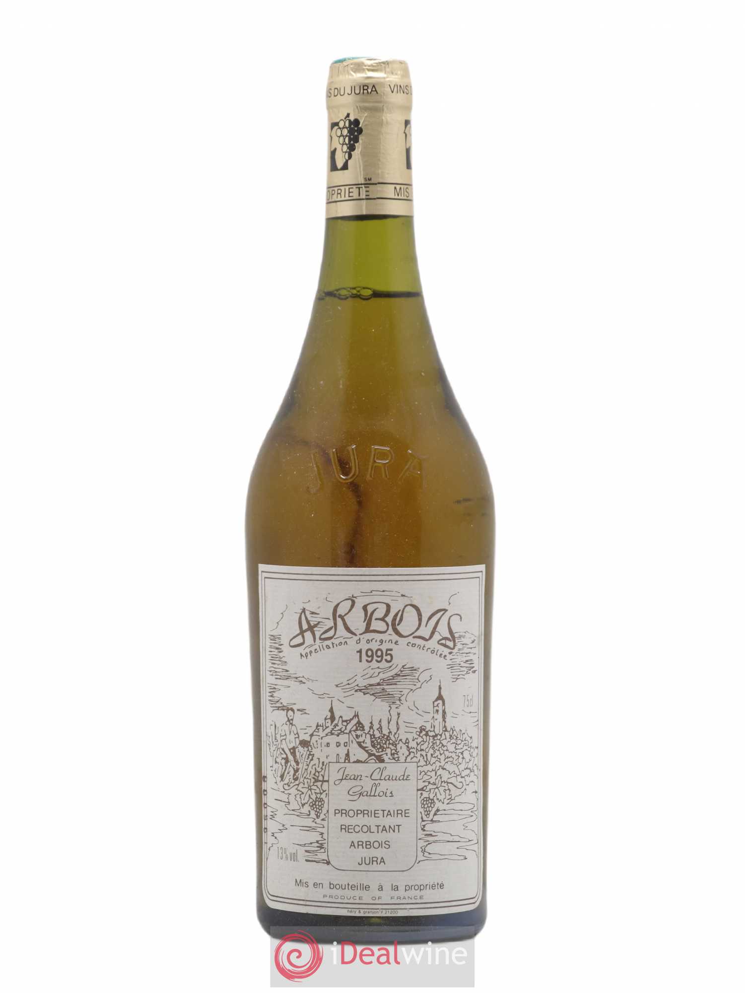 Arbois Jean Claude Gallois 1995 - Posten von 1 Flasche - 0