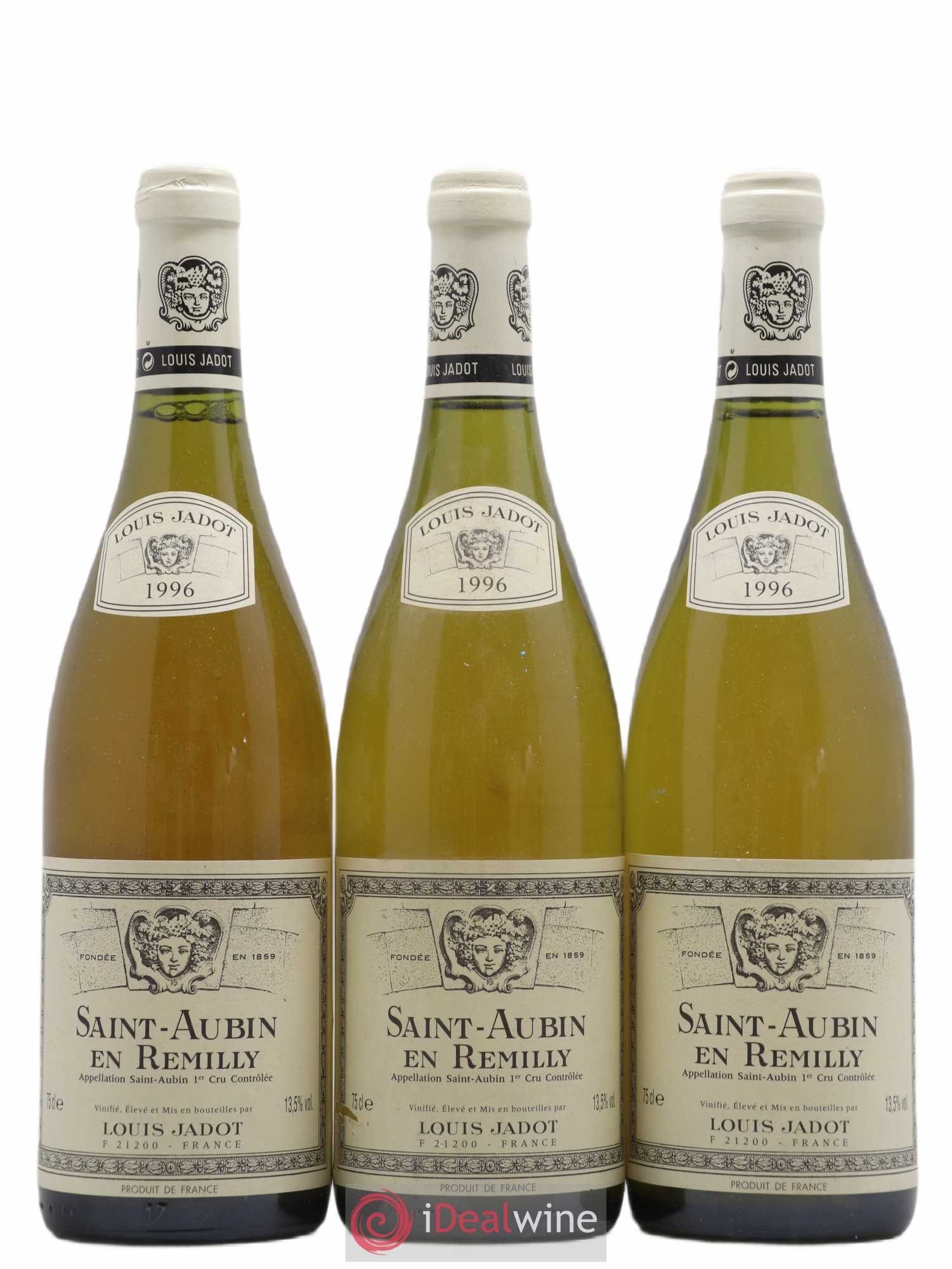 Saint-Aubin 1er Cru En Remilly Louis Jadot 1996 - Posten von 3 Flaschen - 0