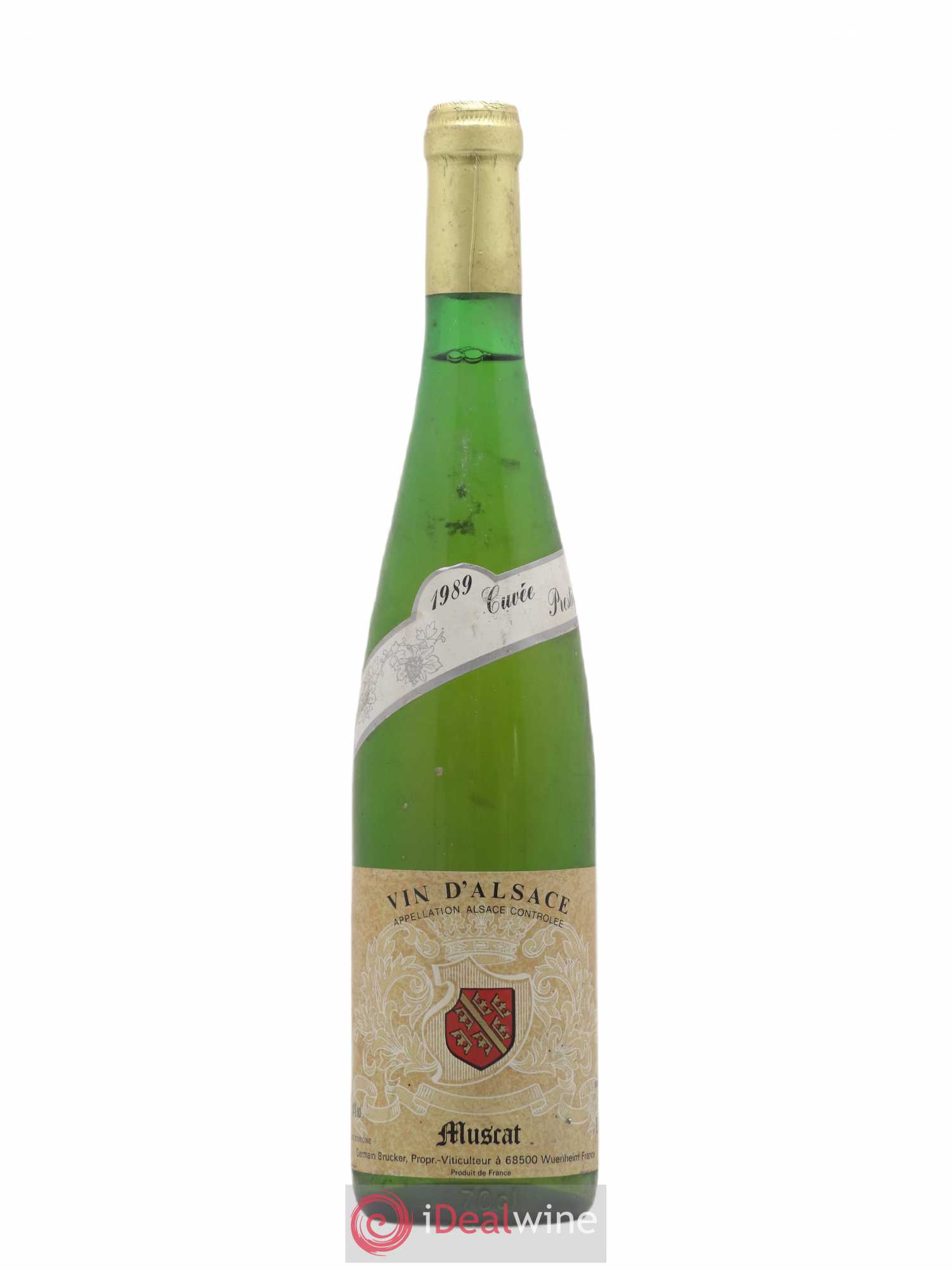 Muscat Germain Brucker 1989 - Posten von 1 Flasche - 0
