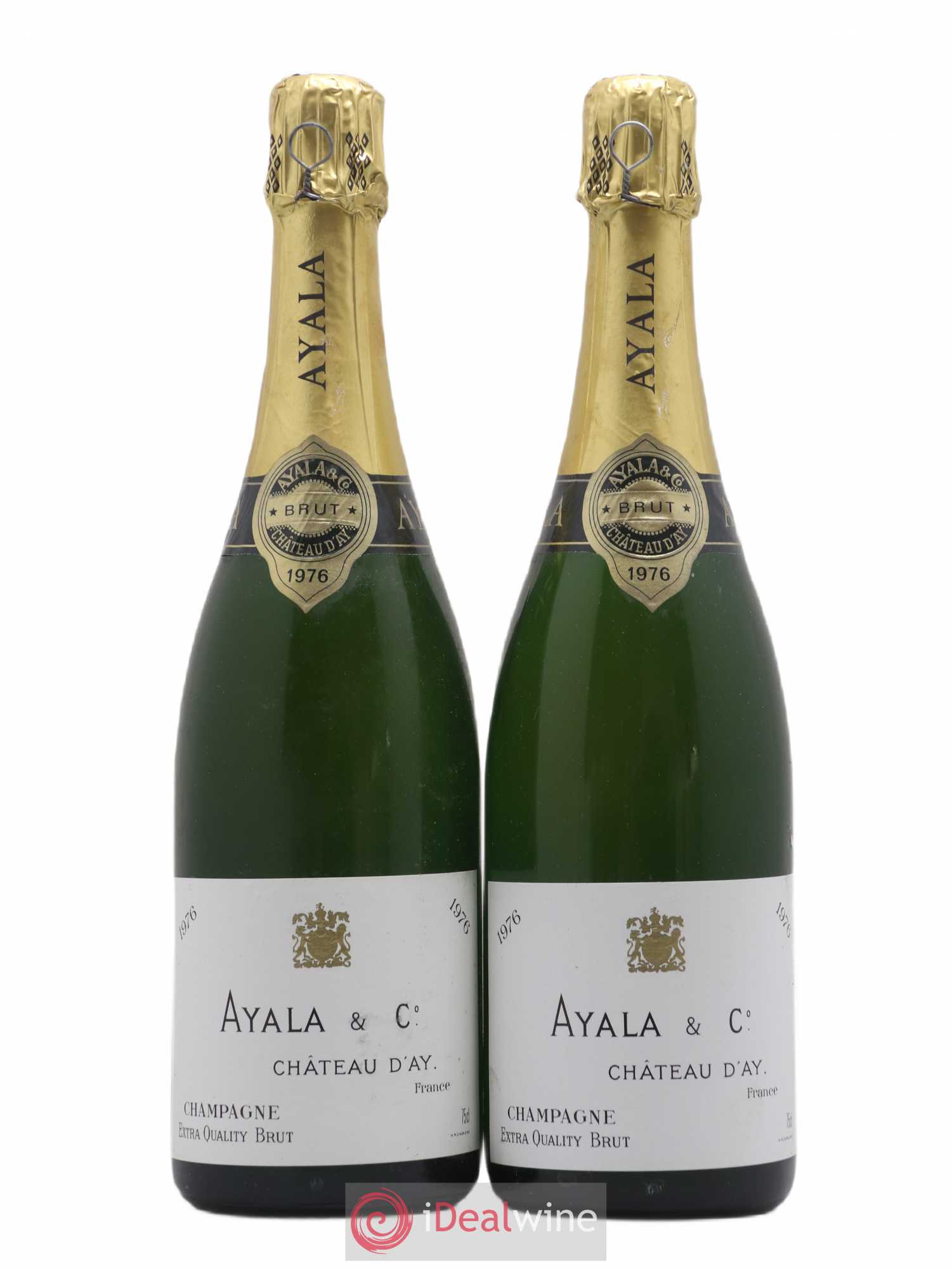 Champagne Ayala 1976 - Lot de 2 bouteilles - 0