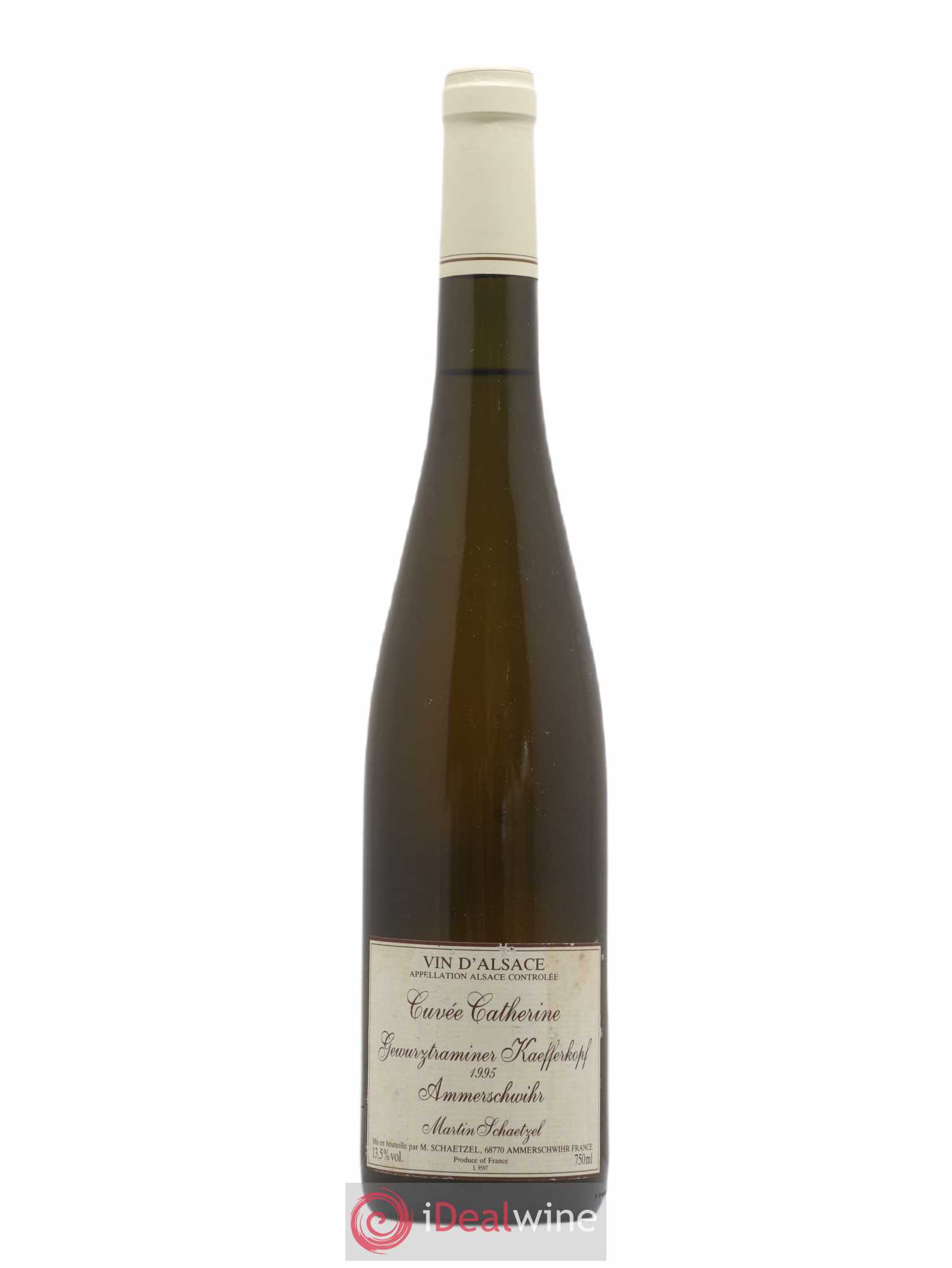 Gewurztraminer Cuvee Catherine Ammerschuihr Martin Schaetzel 1995 - Posten von 1 Flasche - 0