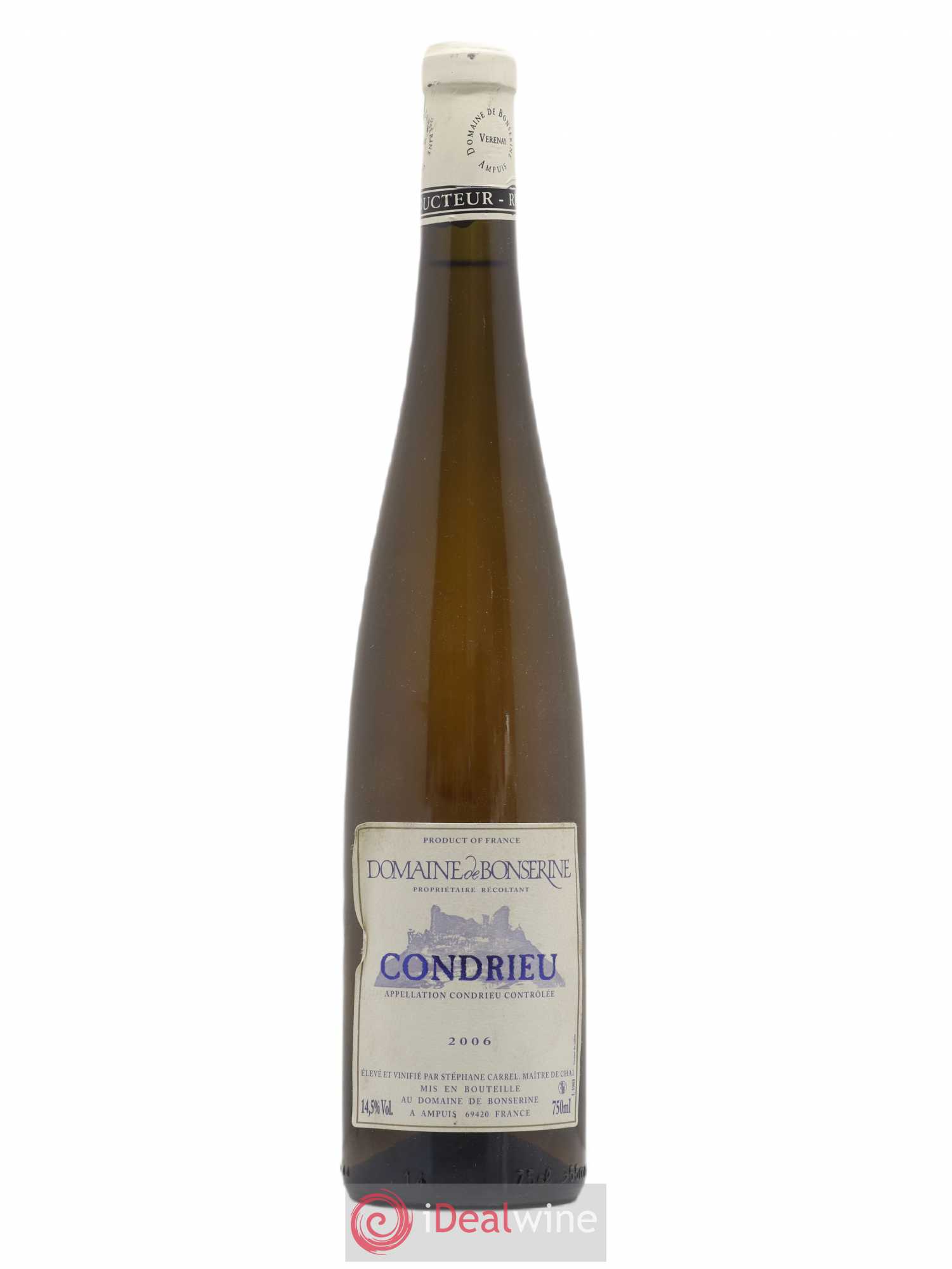 Condrieu Bonserine (Domaine de) 2006 - Lot de 1 bouteille - 0