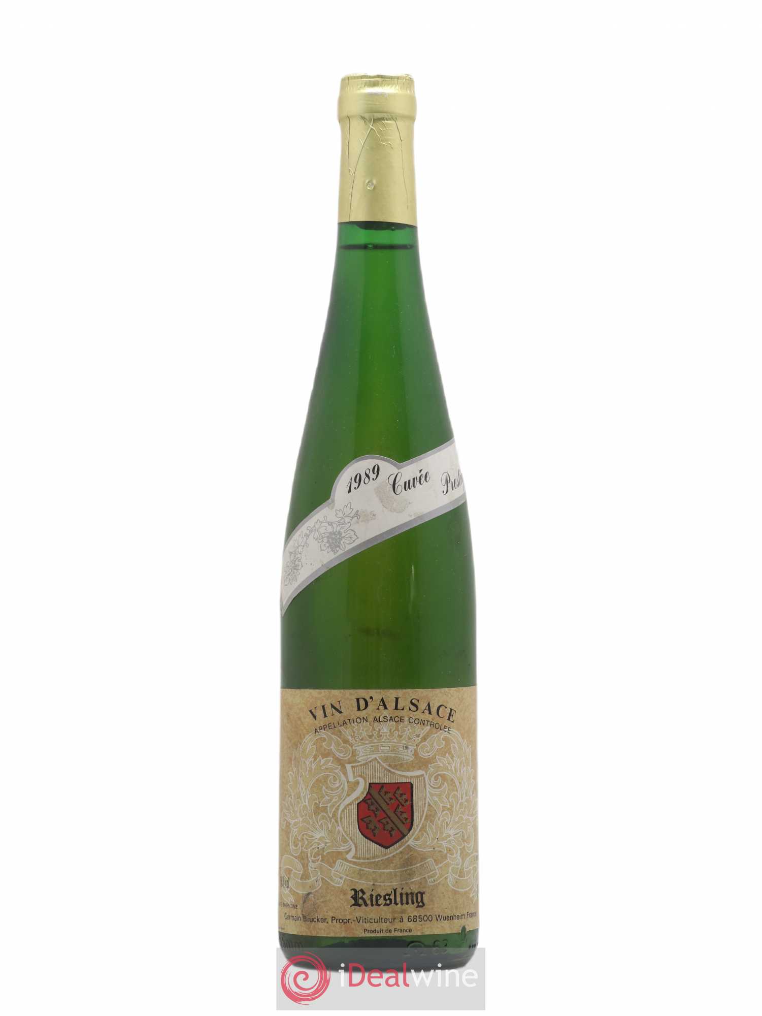 Riesling Germain Brucker 1989 - Lotto di 1 bottiglia - 0