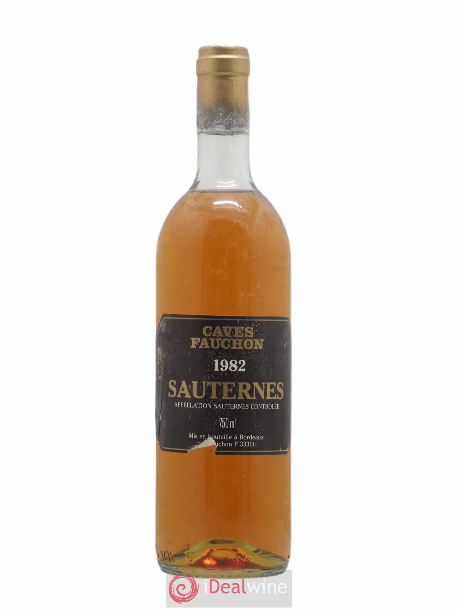 Sauternes Cave Fauchon 1982 - Posten von 1 Flasche - 0