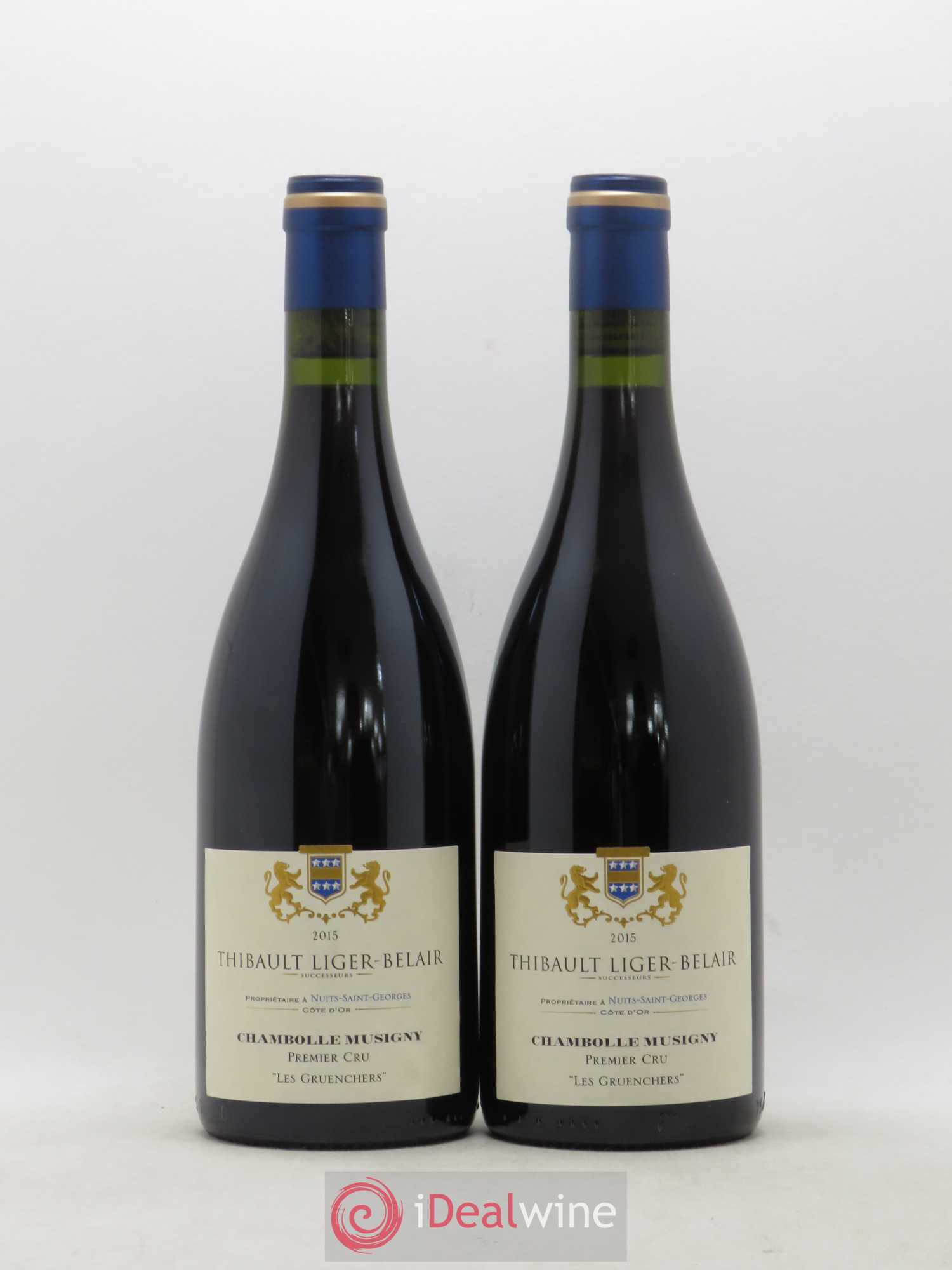 Chambolle-Musigny 1er Cru Les Gruenchers Thibault Liger Belair 2015 - Posten von 2 Flaschen - 0