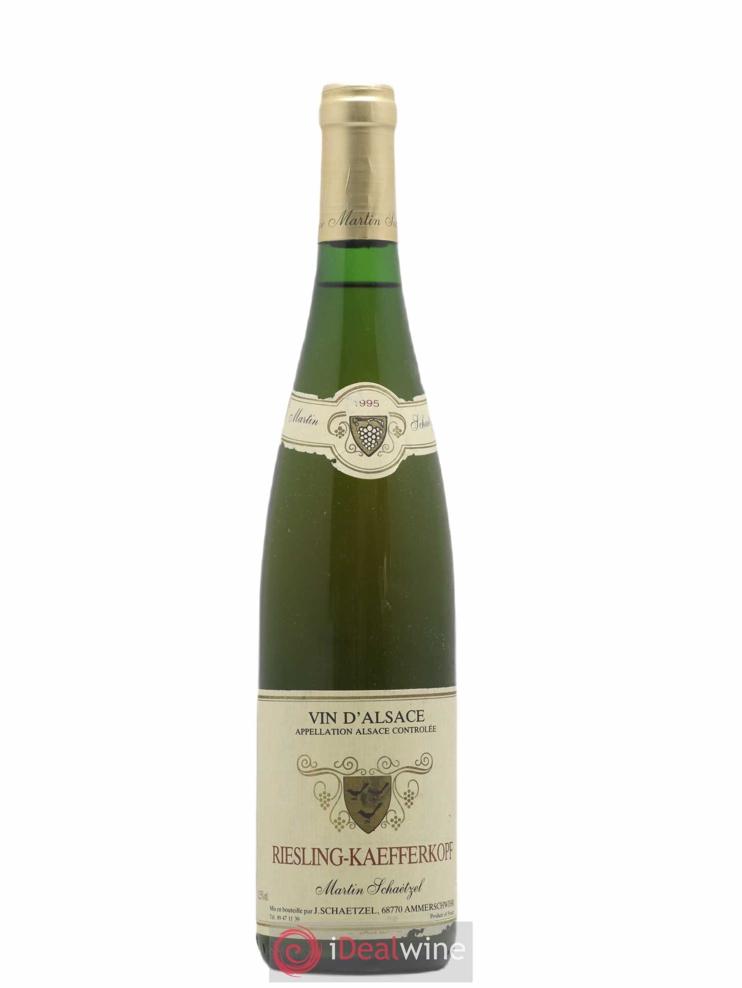 Alsace Riesling Kaefferkopf Martin Schaetzel 1995 - Posten von 1 Flasche - 0
