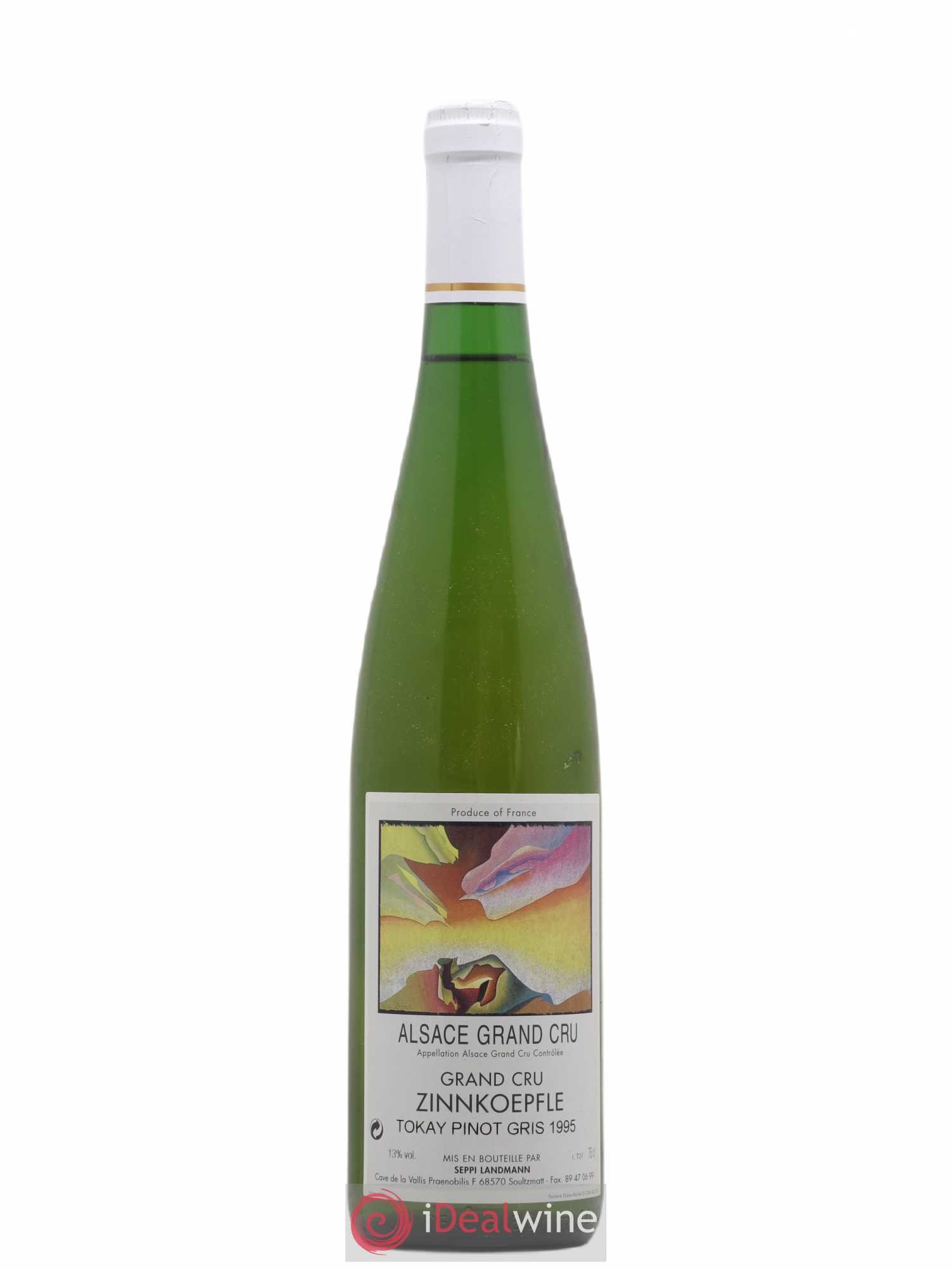 Pinot Gris Alsace Grand Cru Zinnkoepfle Seppi Landmann 1995 - Posten von 1 Flasche - 0