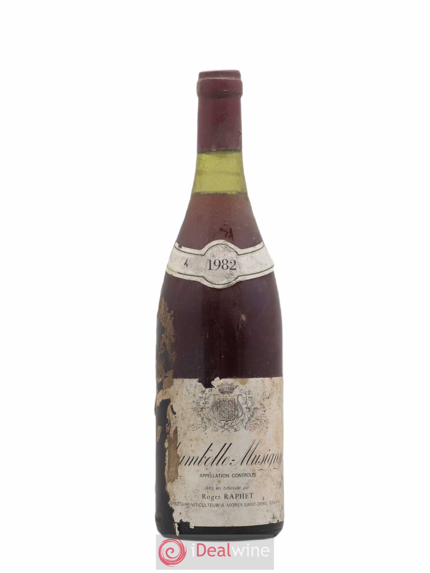Chambolle-Musigny Bernard Raphet 1982 - Posten von 1 Flasche - 0