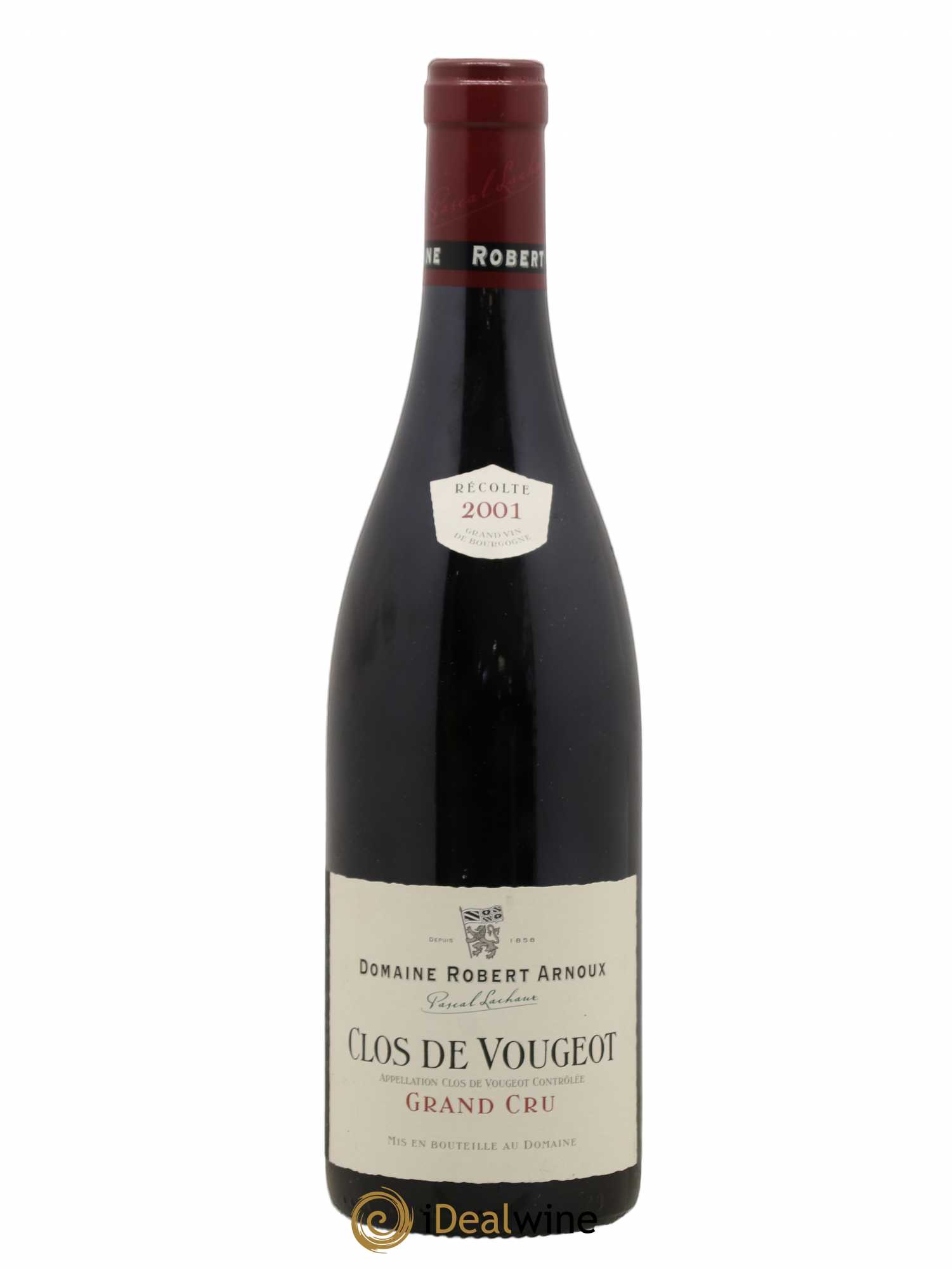 Clos de Vougeot Grand Cru Robert Arnoux 2001 - Lot de 1 bouteille - 0