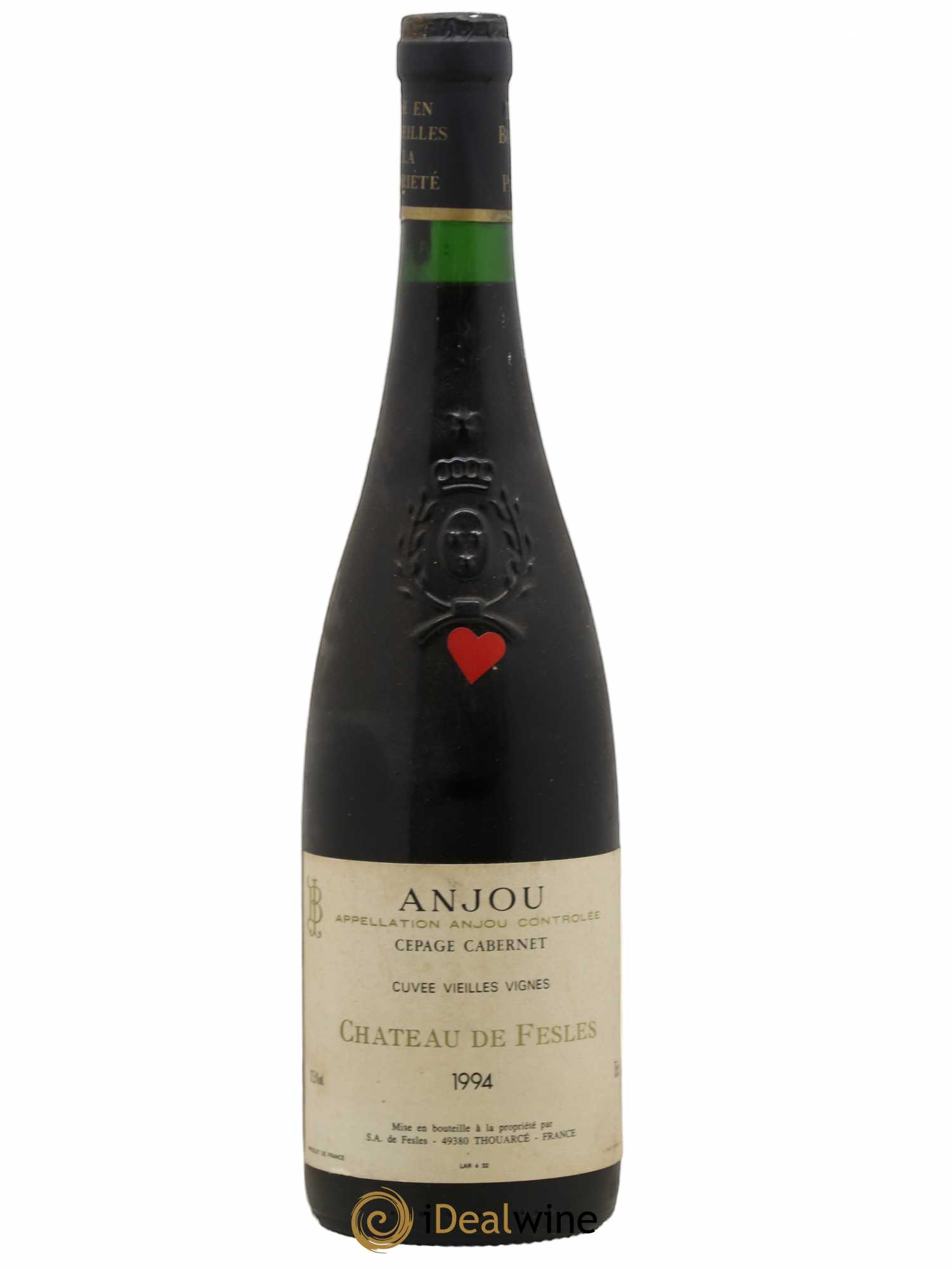 Anjou Cuvée Vielle Vigne Château De Fesles 1994 - Posten von 1 Flasche - 0