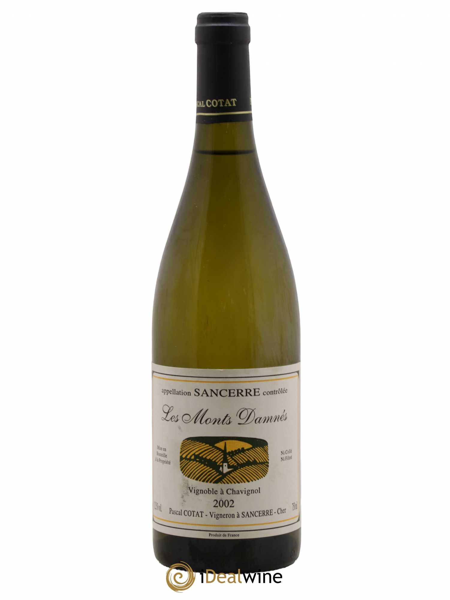 Sancerre Les Monts Damnés Pascal Cotat 2002 - Lot de 1 bouteille - 0