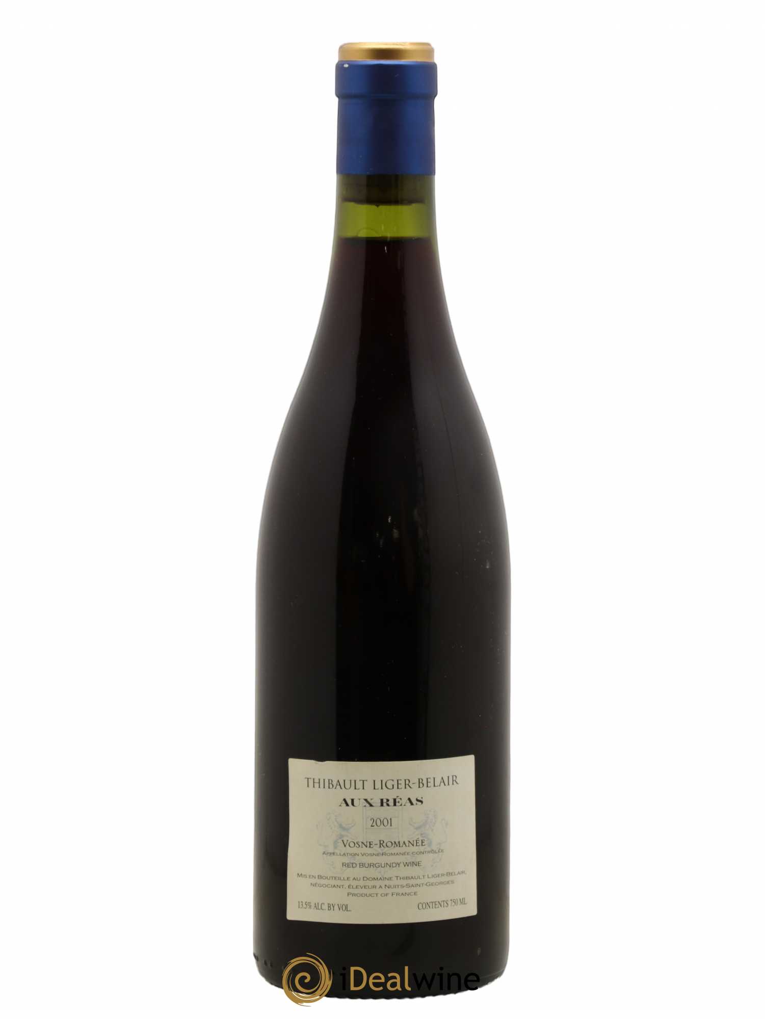 Vosne-Romanée Aux Réas Thibault Liger-Belair 2001 - Lot de 1 bouteille - 1