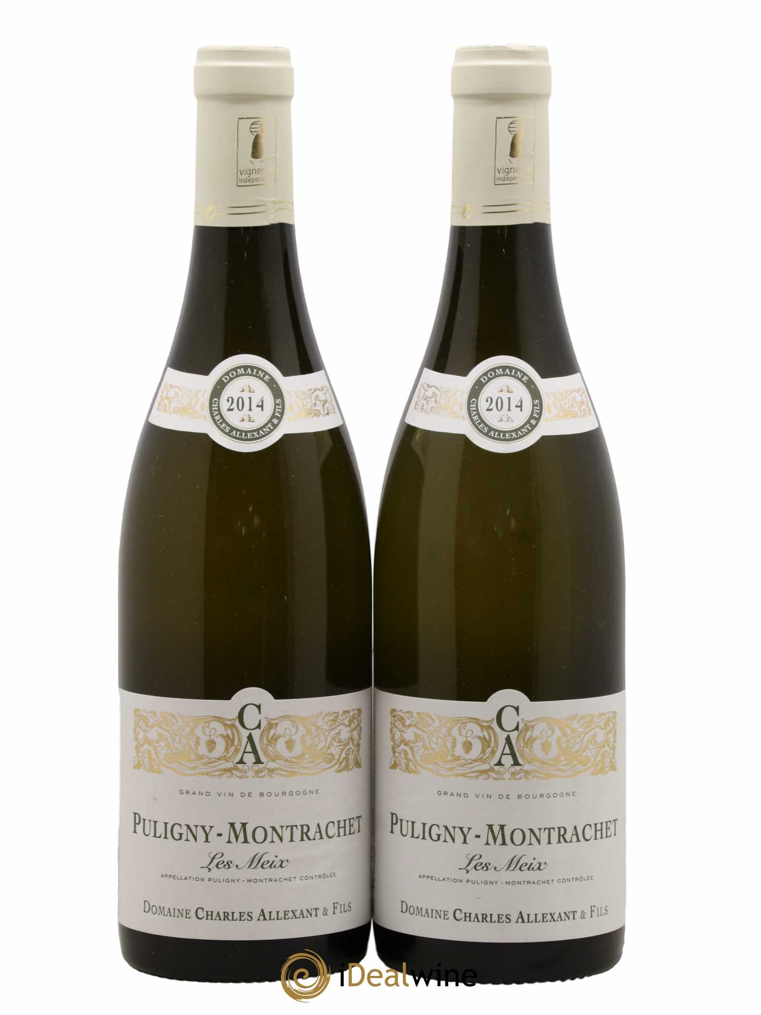 Puligny-Montrachet Les Meix Domaine Charles Allexant 2014 - Posten von 2 Flaschen - 0
