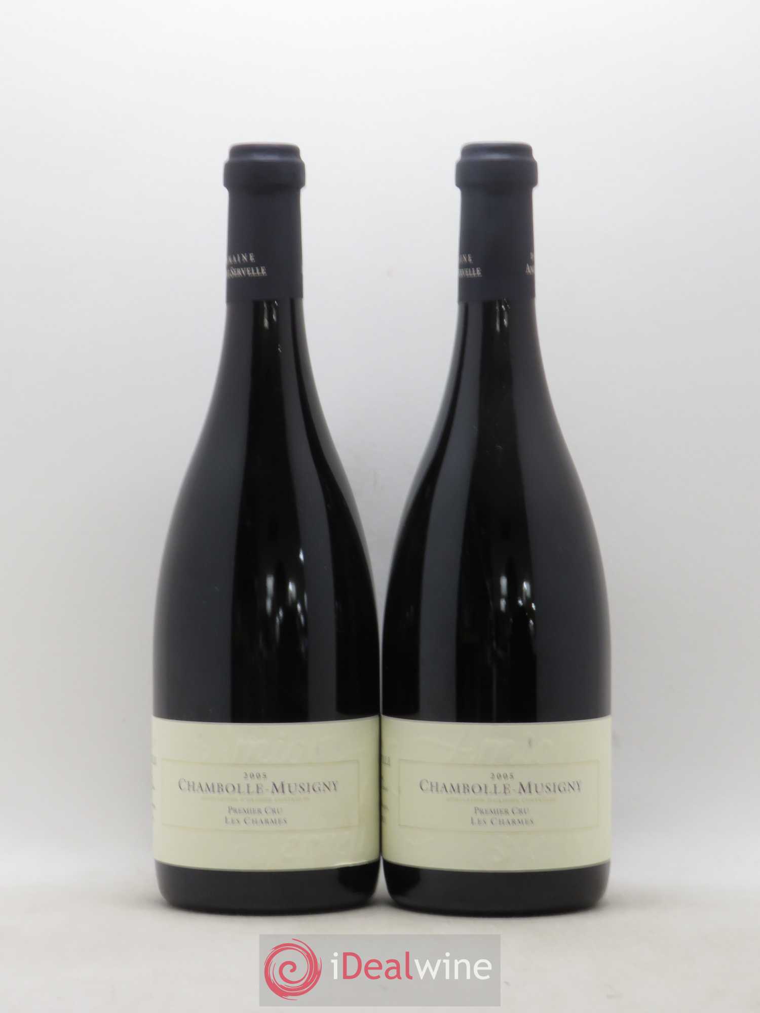 Chambolle-Musigny 1er Cru Les Charmes Amiot-Servelle 2005 - Lot de 2 bouteilles - 0