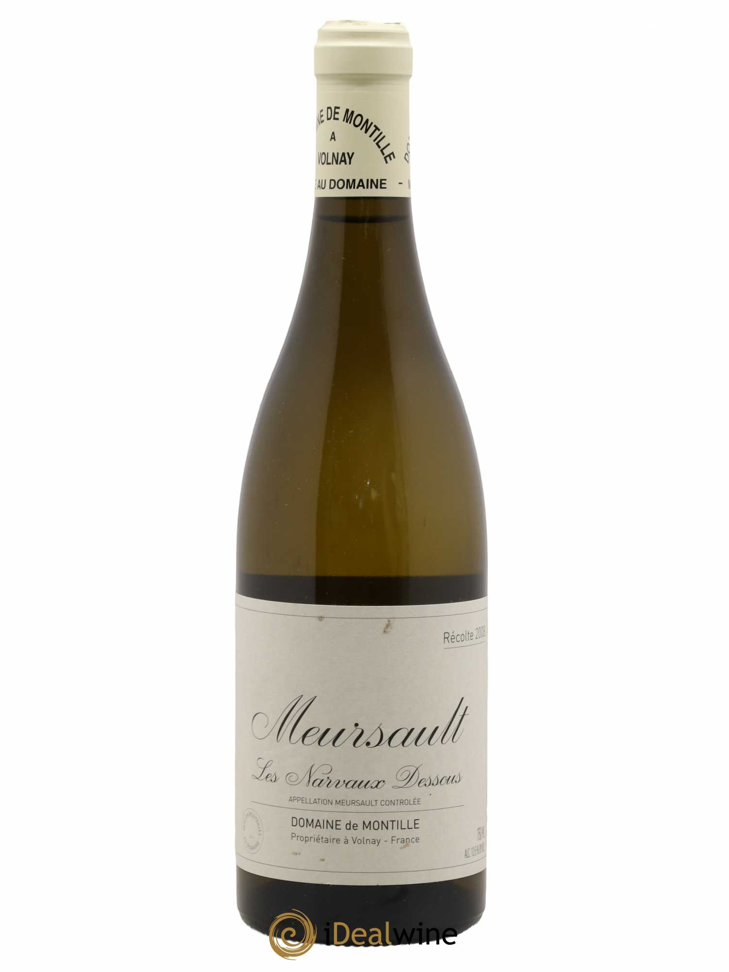 Meursault Les Narvaux dessous Domaine de Montille 2008 - Posten von 1 Flasche - 0