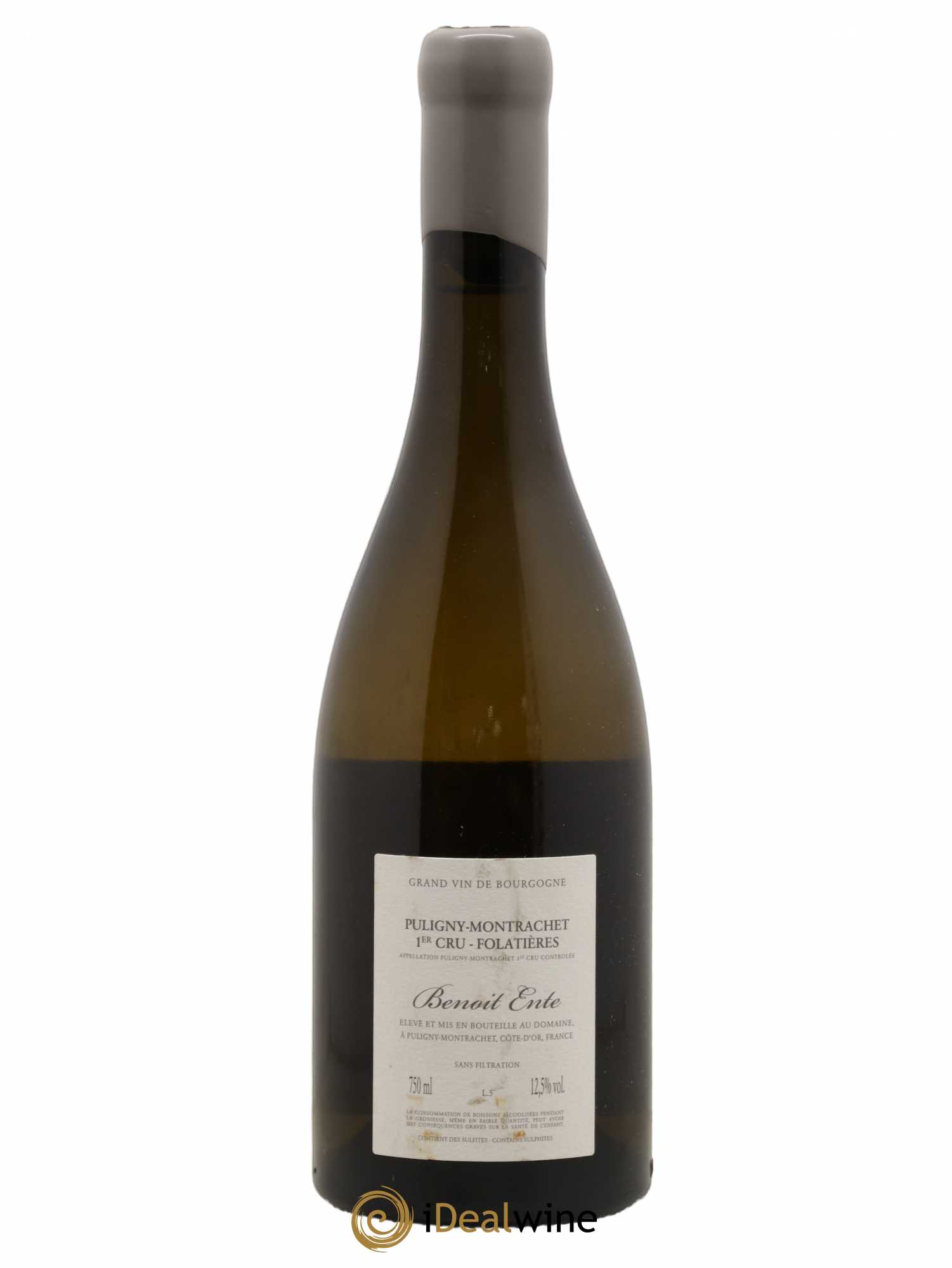 Puligny-Montrachet 1er Cru Folatières En la Richarde Benoit Ente 2010 - Lot de 1 bouteille - 1