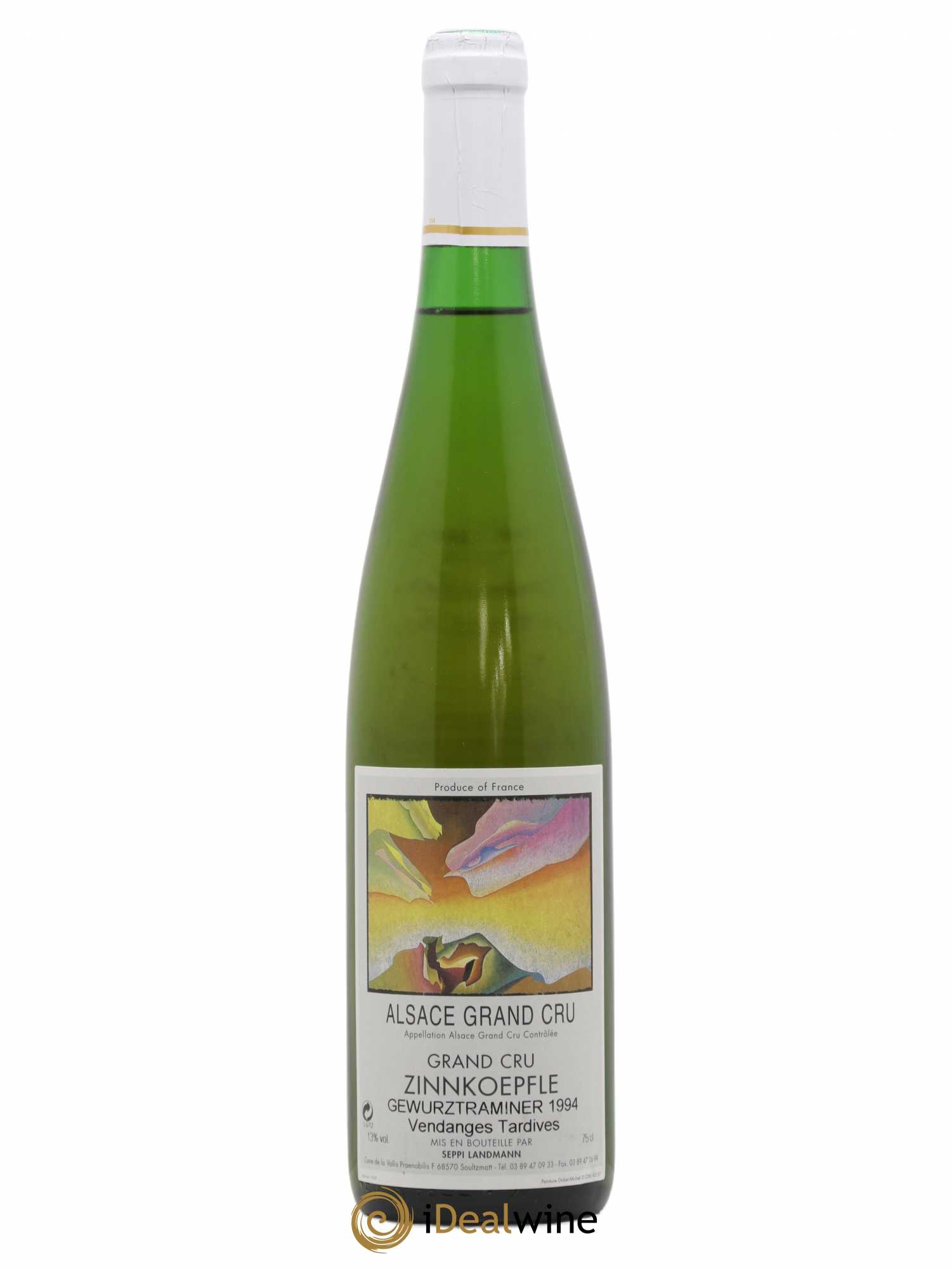 Gewurztraminer Vendanges Tardives Zinnkoepfle Seppi Landmann 1994 - Lotto di 1 bottiglia - 0
