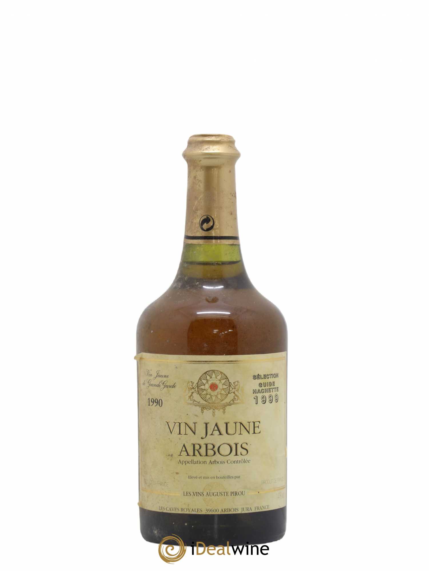 Arbois Vin Jaune Les Vins Auguste Pirou 1990 - Posten von 1 Flasche - 0