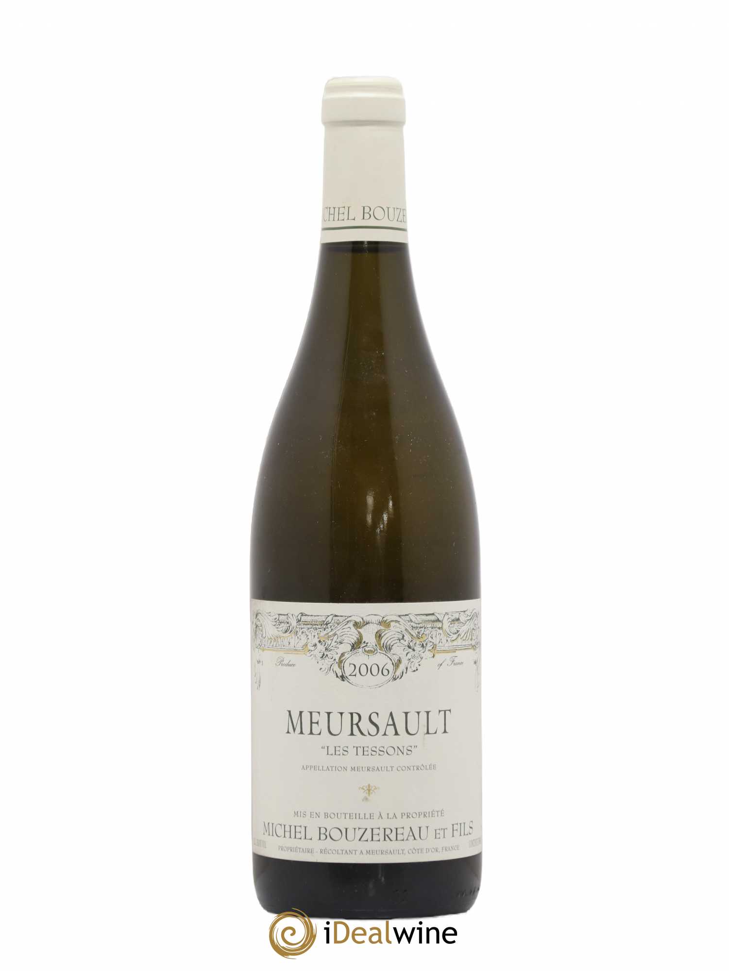 Meursault Les Tessons Michel Bouzereau et Fils (Domaine) 2006 - Lot de 1 bouteille - 0