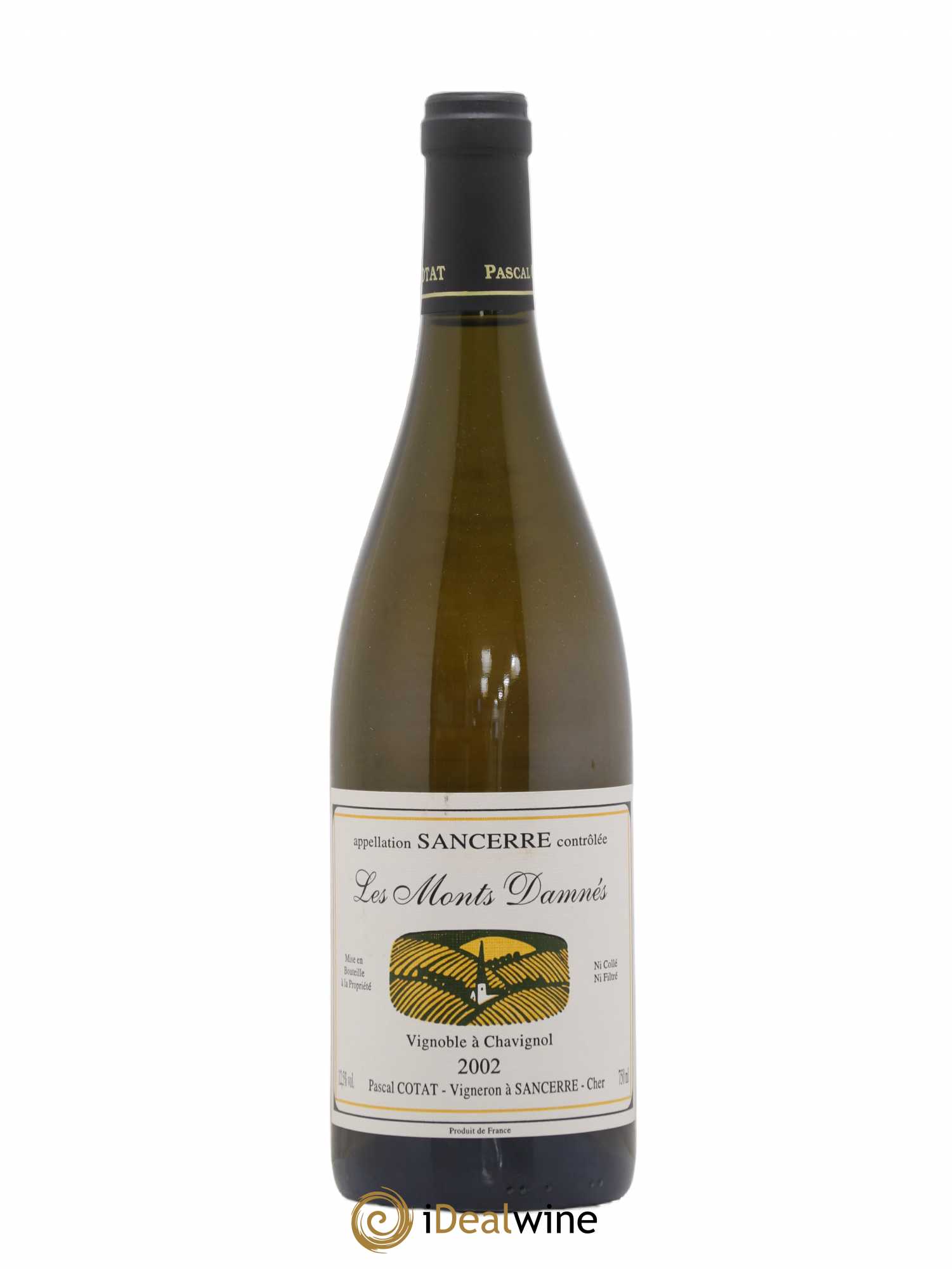 Sancerre Les Monts Damnés Pascal Cotat 2002 - Lot de 1 bouteille - 0