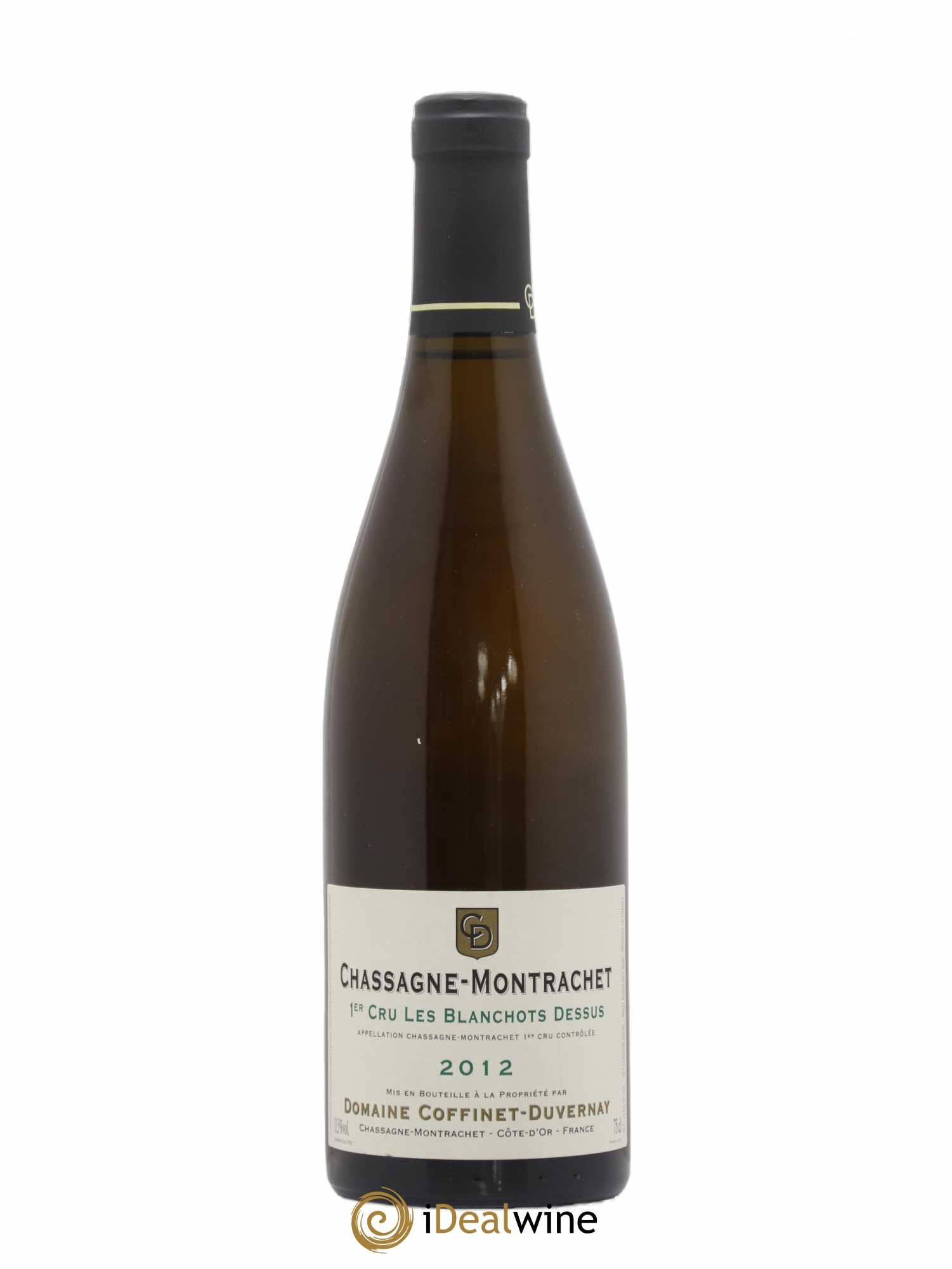 Chassagne-Montrachet 1er Cru Les Blanchots Dessus domaine Coffinet Duvernay 2012 - Posten von 1 Flasche - 0