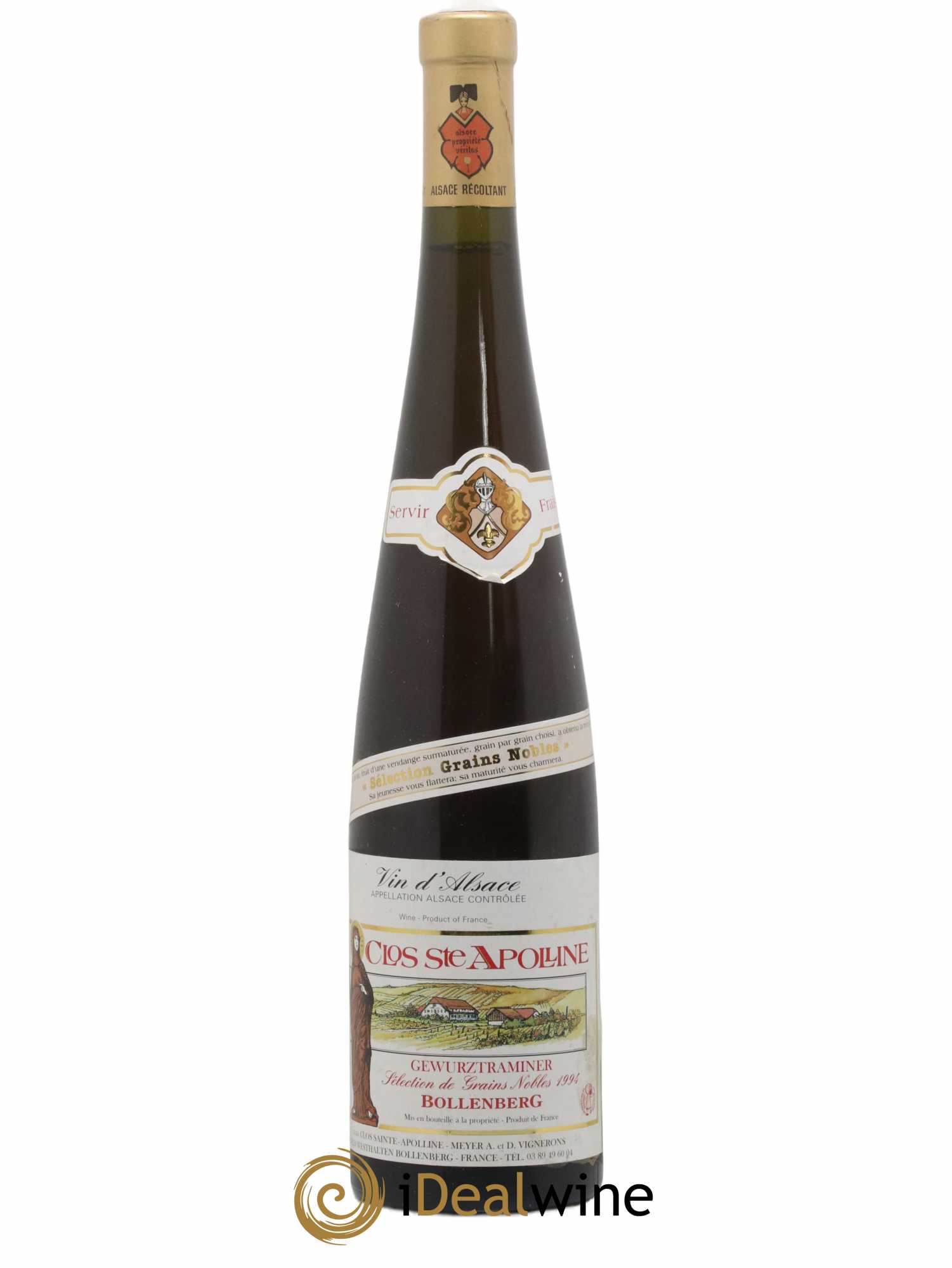 Gewurztraminer Sélection de Grains Nobles Bollenberg Clos saint Apolline 1994 - Lotto di 1 bottiglia - 0