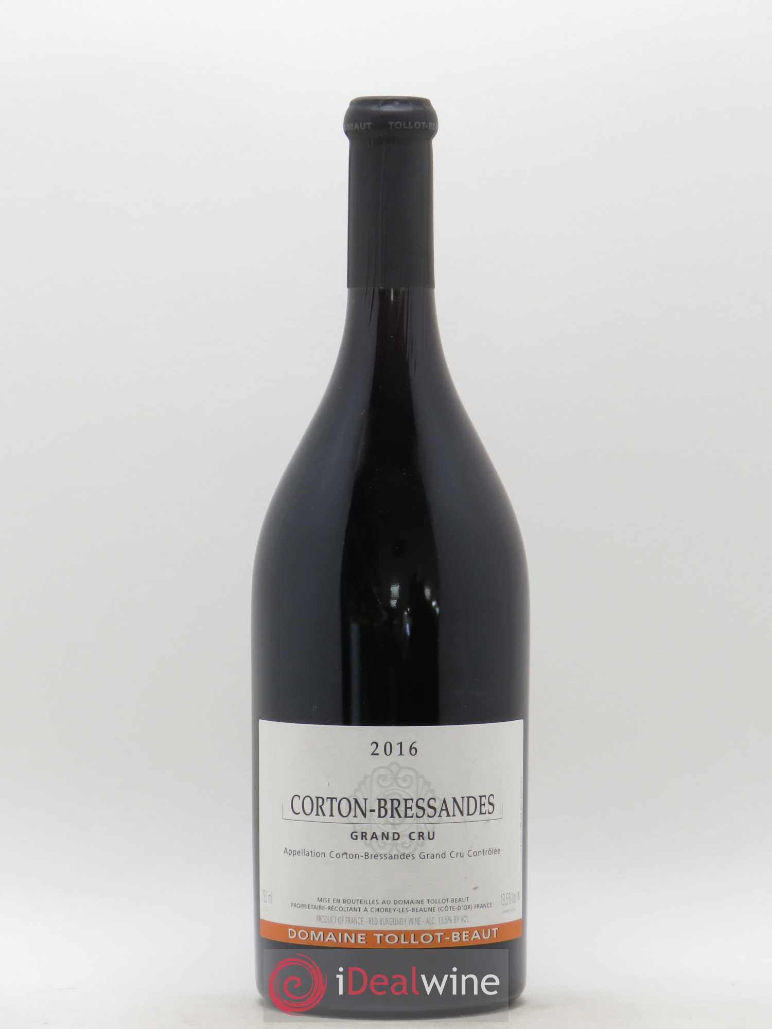 Corton-Bressandes Grand Cru Tollot Beaut (Domaine) 2016 - Lot de 1 bouteille - 0