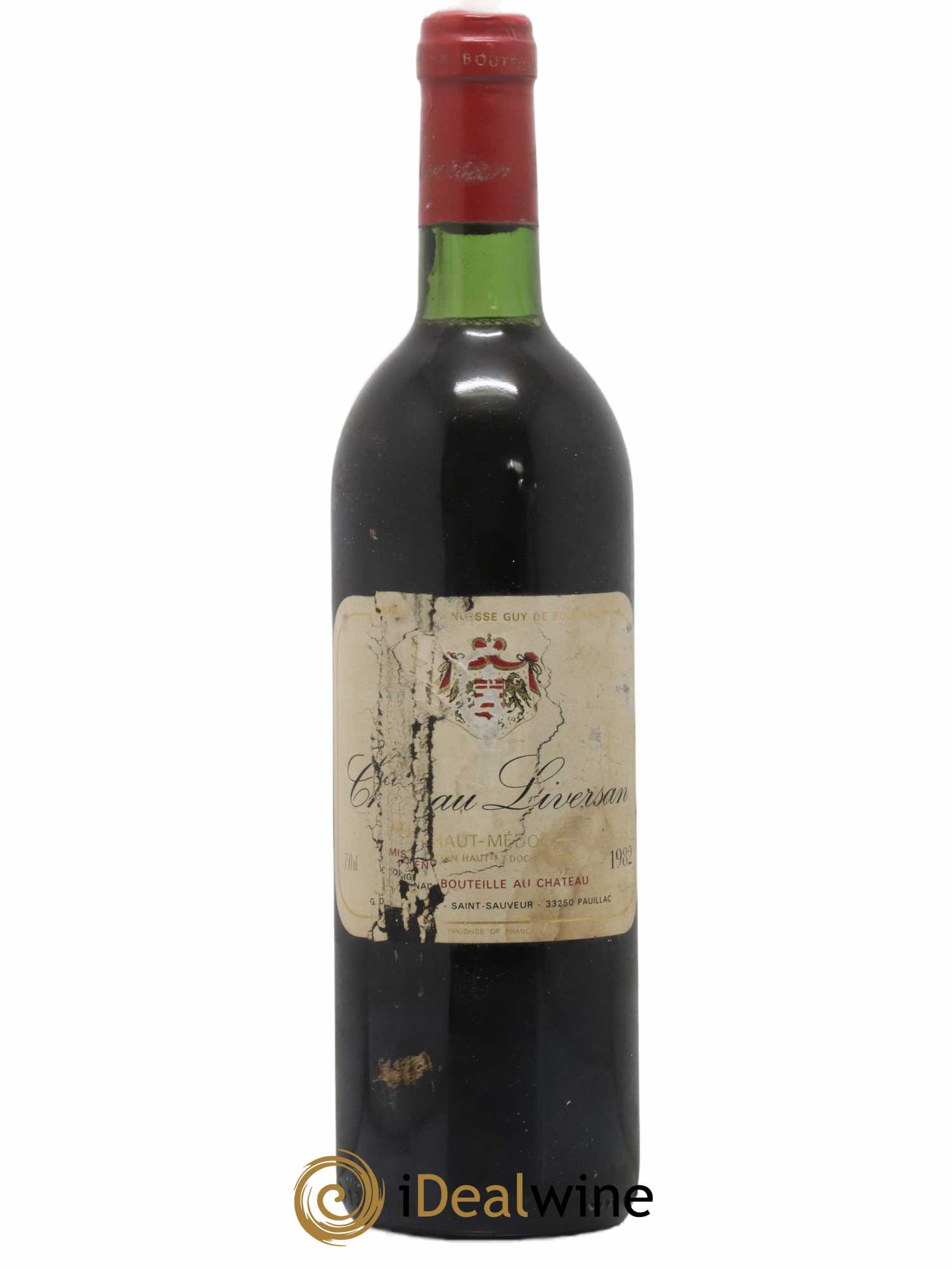 Château Liversan Cru Bourgeois 1982 - Lot of 1 bottle - 0