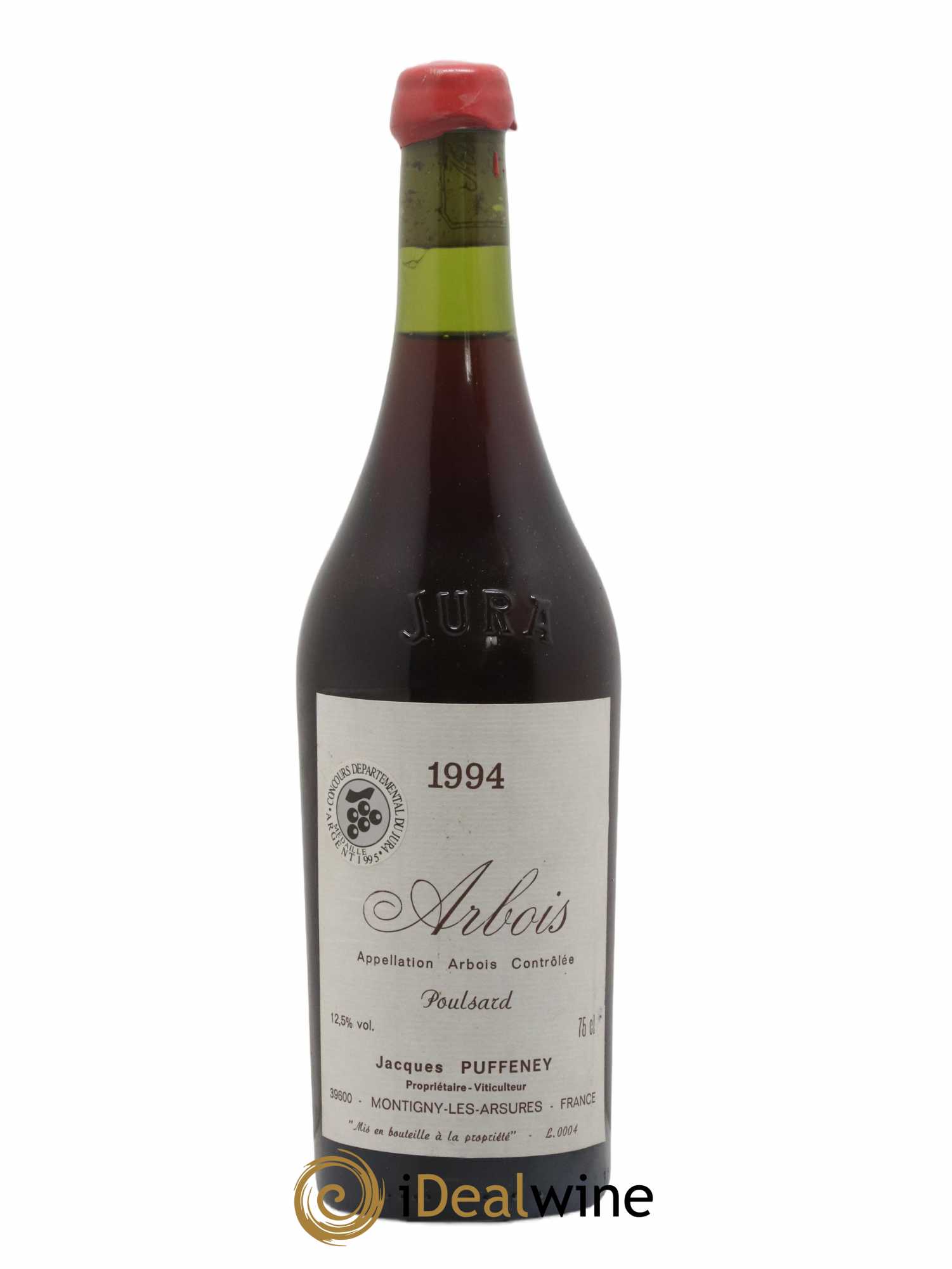 Arbois Poulsard Jacques Puffeney 1994 - Lot de 1 bouteille - 0