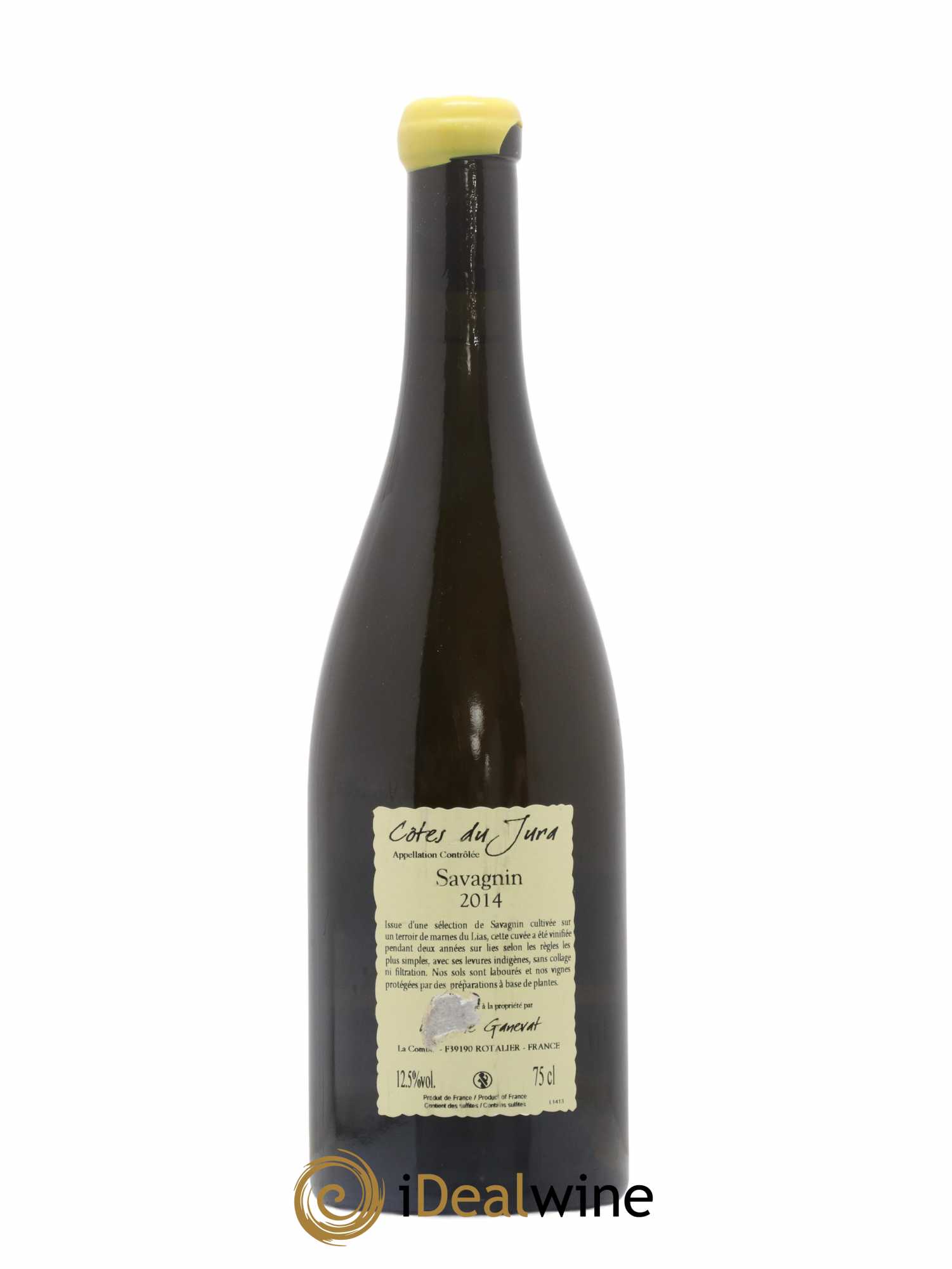 Côtes du Jura Sous la Roche Jean-François Ganevat (Domaine) 2014 - Lot de 1 bouteille - 1