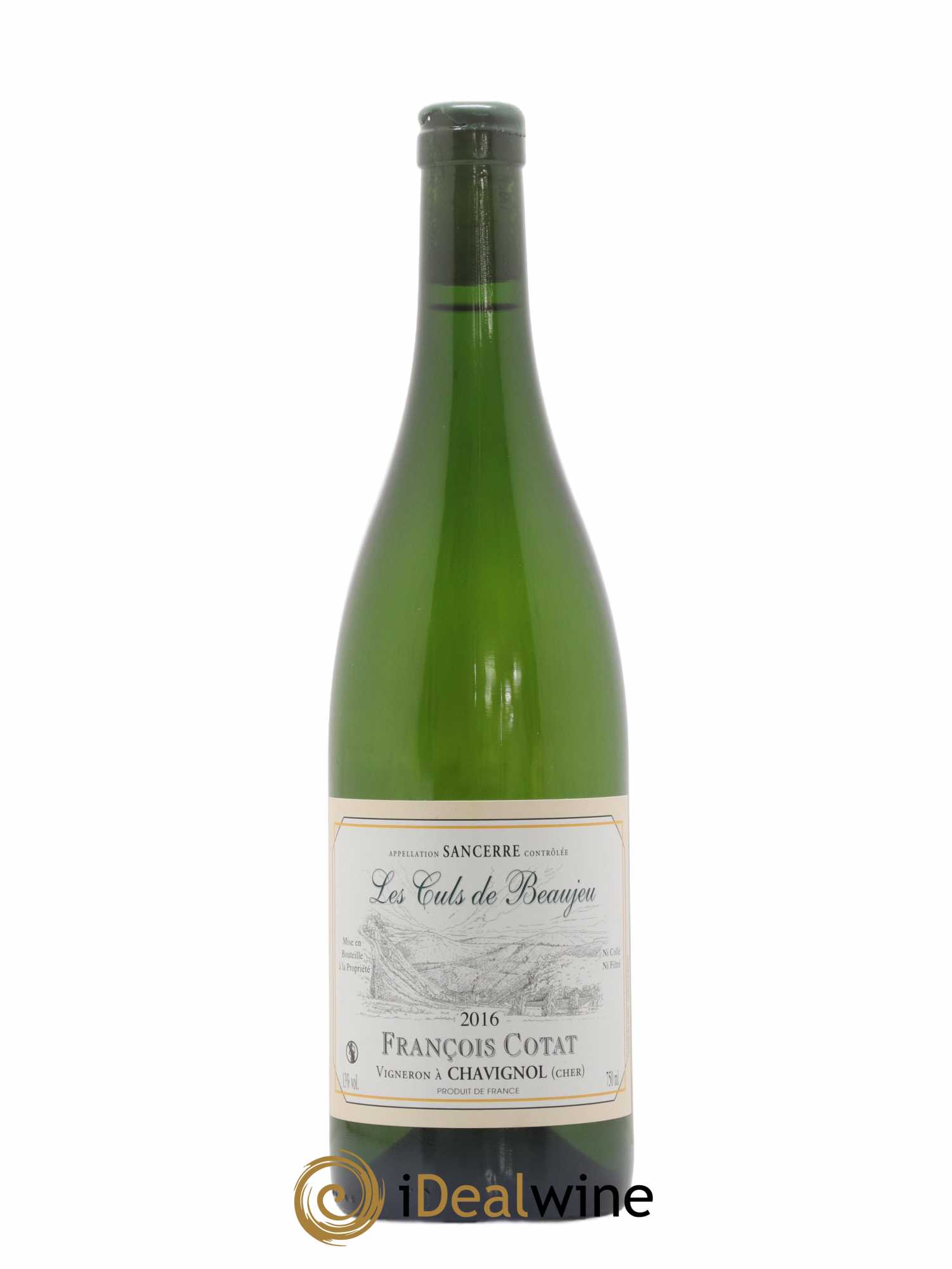 Sancerre Les Culs de Beaujeu François Cotat 2016 - Lot de 1 bouteille - 0