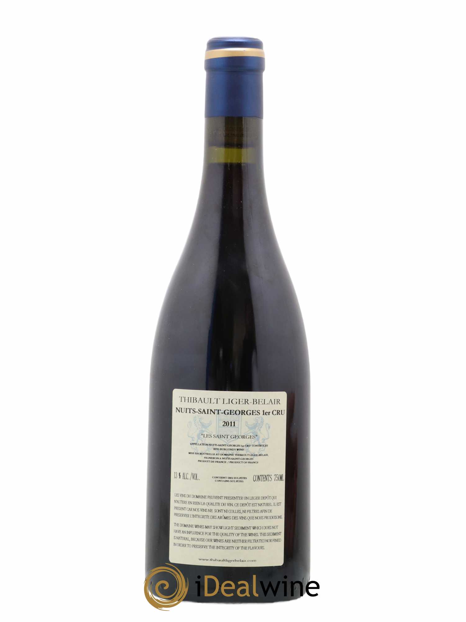 Nuits-Saint-Georges 1er Cru Les Saint-Georges Thibault Liger-Belair 2011 - Lot de 1 bouteille - 1