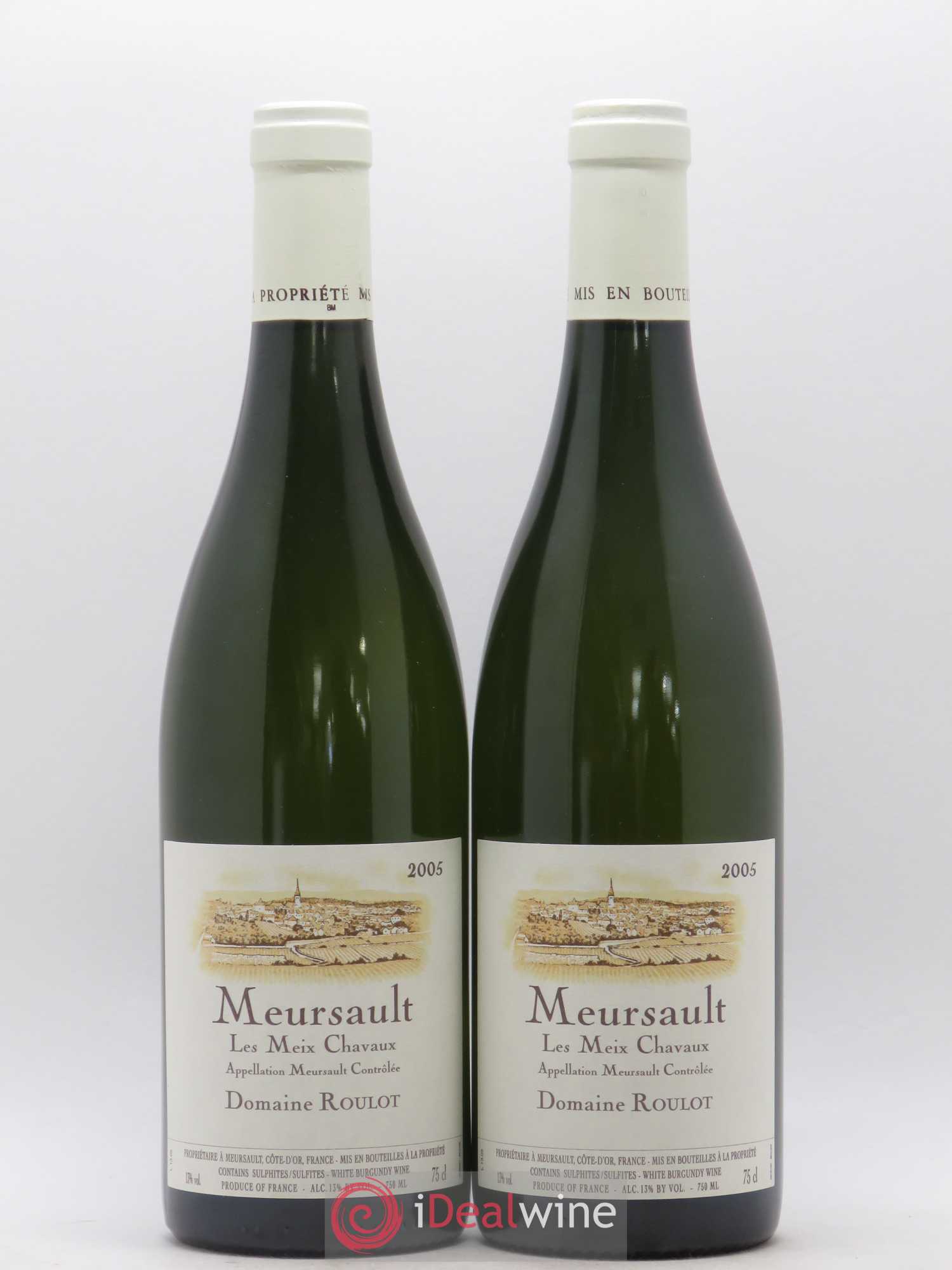 Meursault Meix Chavaux Roulot (Domaine) 2005 - Lot de 2 bouteilles - 0