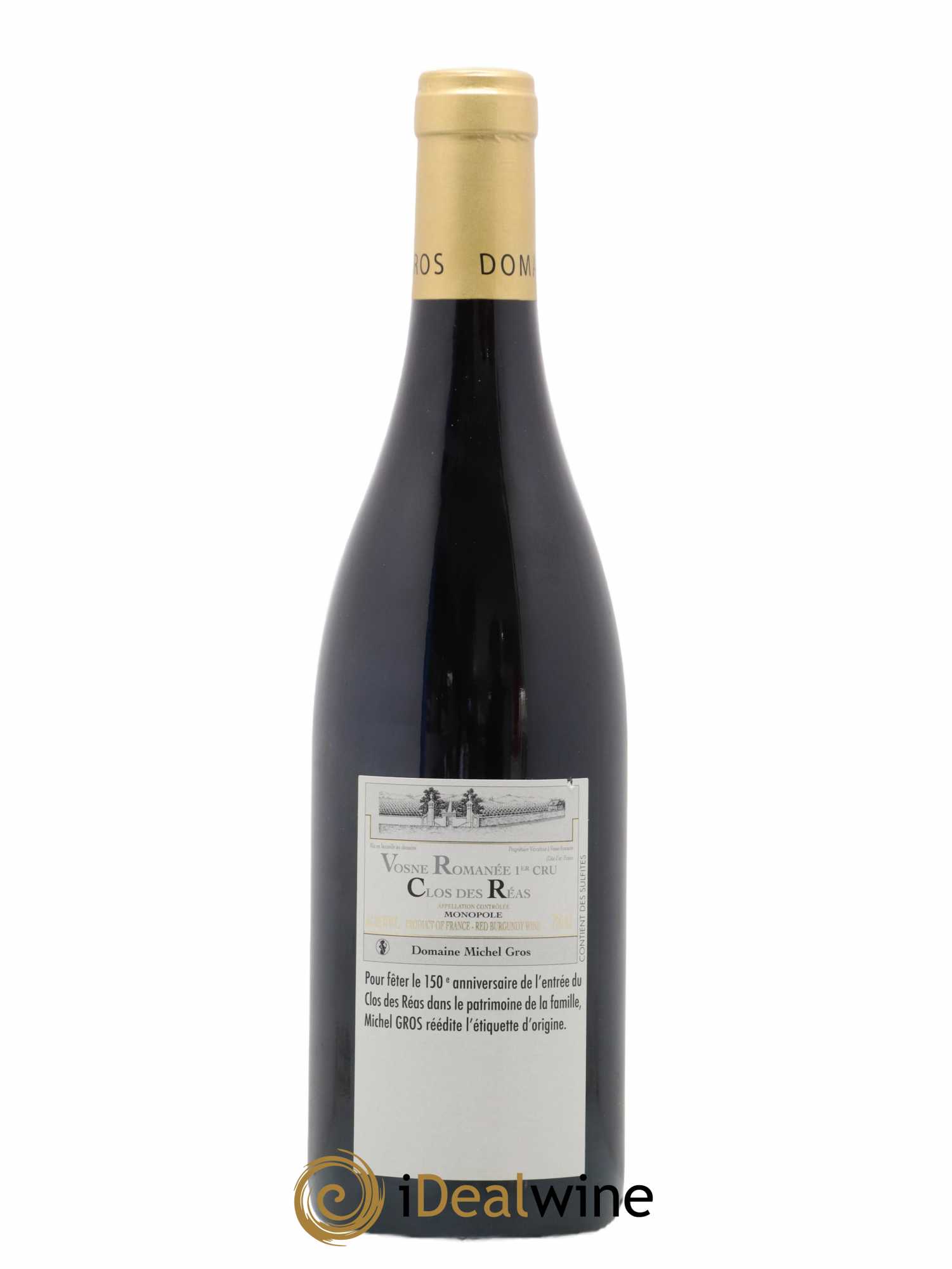 Vosne-Romanée 1er Cru Clos des Réas Michel Gros 2009 - Lot de 1 bouteille - 1