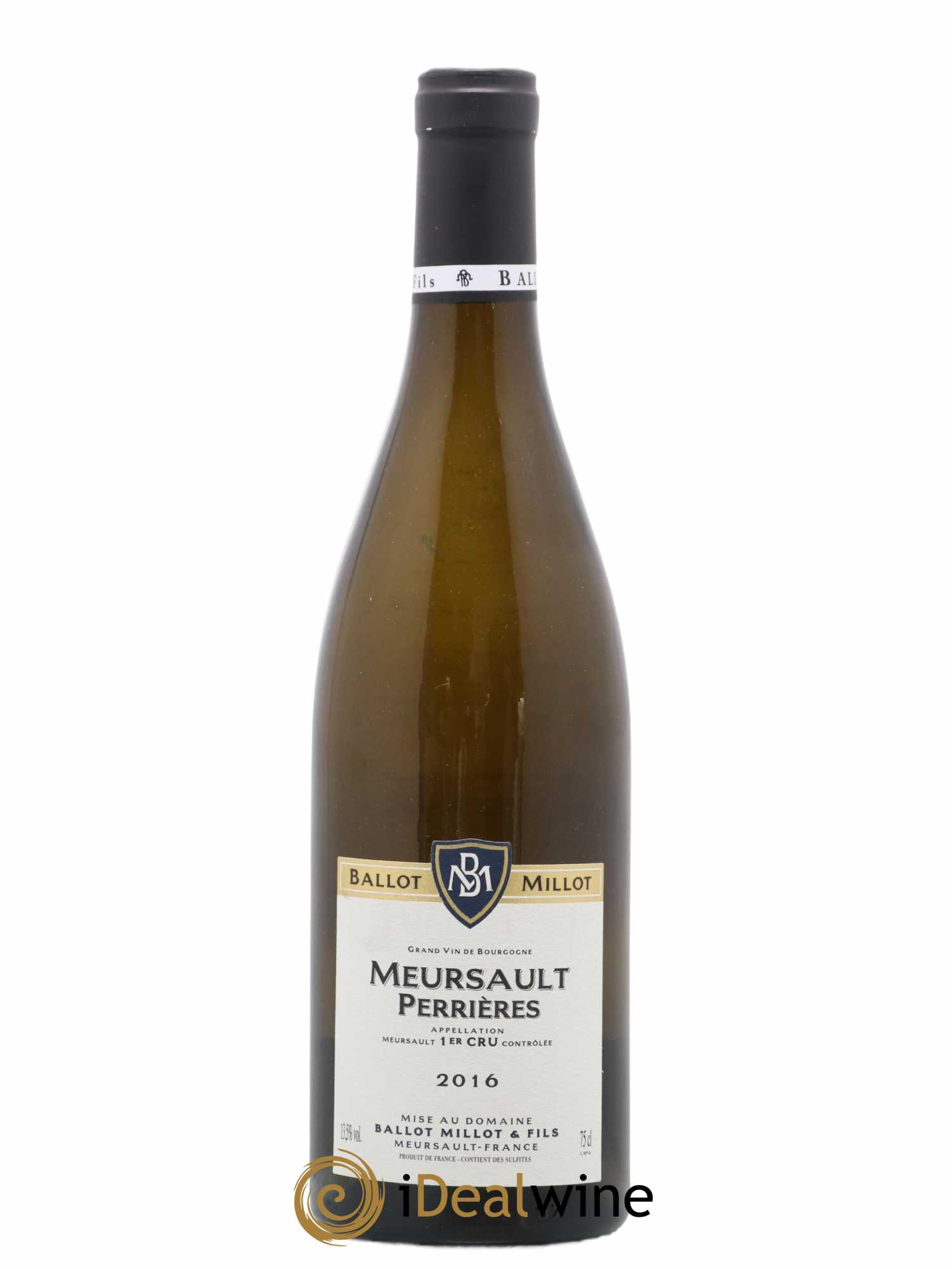 Meursault 1er Cru Perrières Ballot Millot 2016 - Posten von 1 Flasche - 0