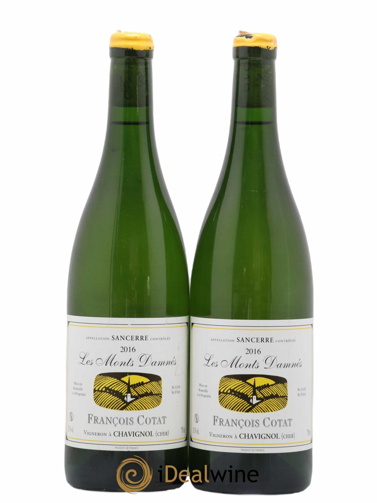 Sancerre Les Monts Damnés François Cotat 2016 - Lot de 2 bouteilles - 0