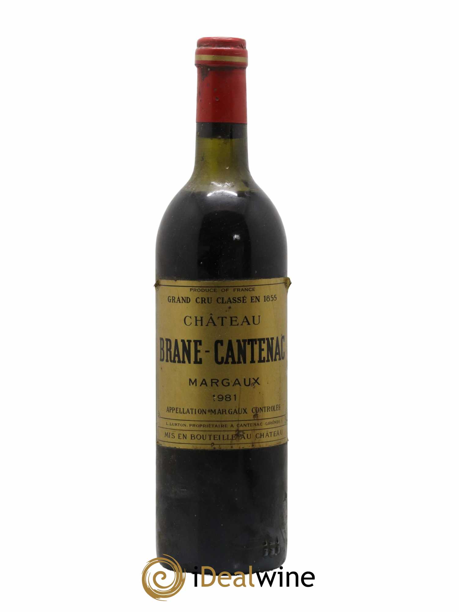 Château Brane Cantenac 2ème Grand Cru Classé 1981 - Lot de 1 bouteille - 0
