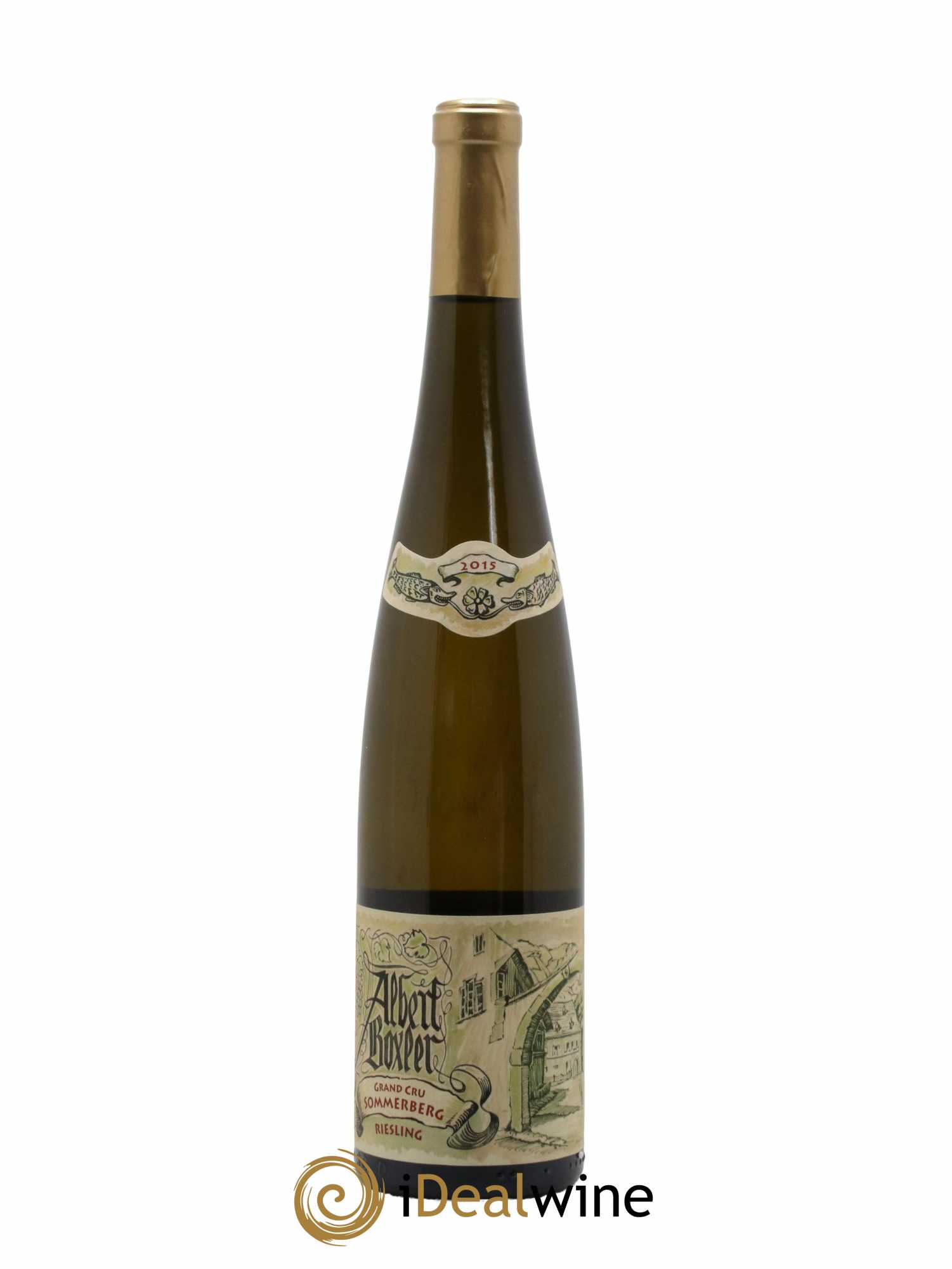 Alsace Riesling Grand Cru Sommerberg Albert Boxler 2015 - Lot de 1 bouteille - 0