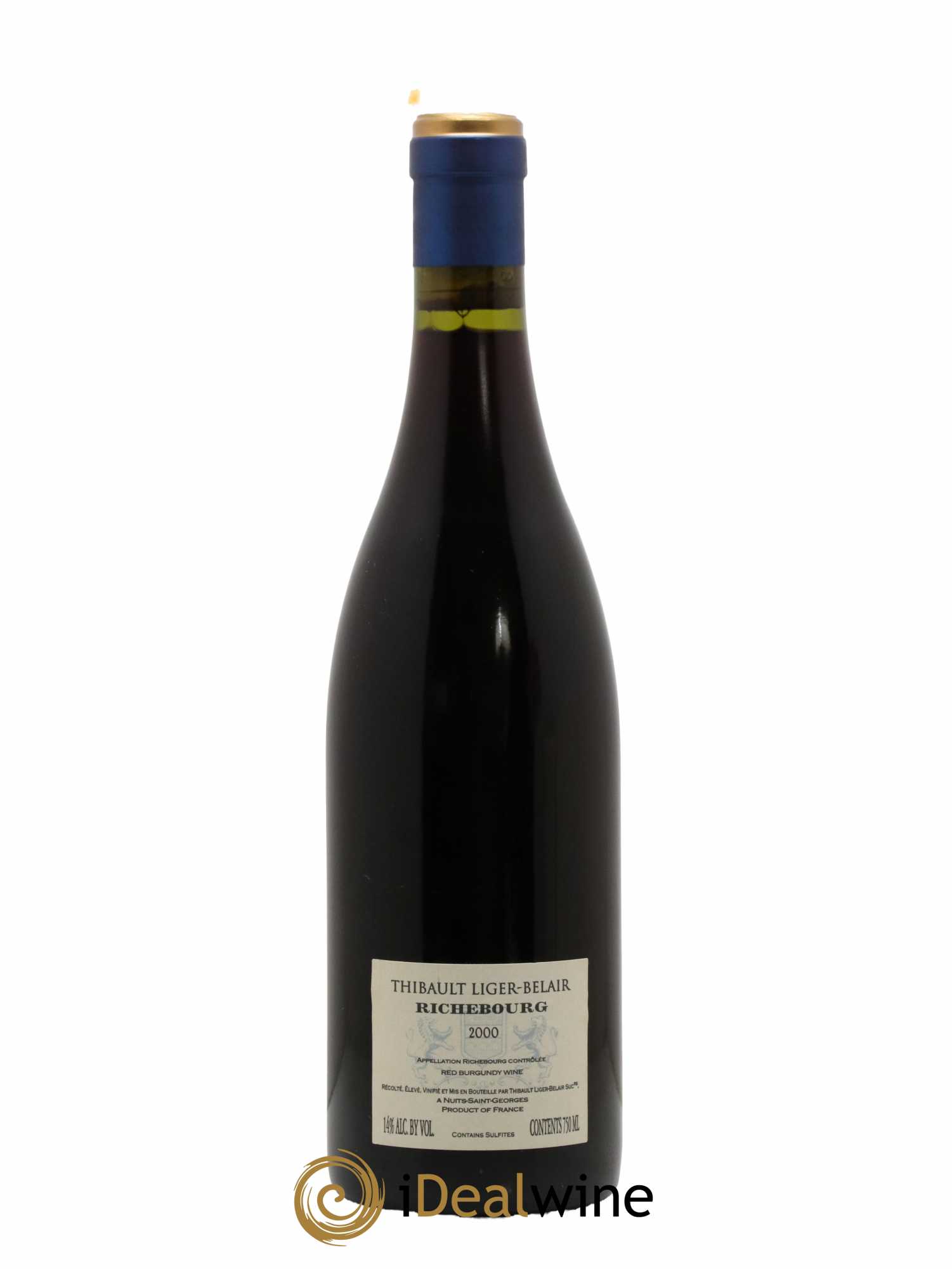 Richebourg Grand Cru Thibault Liger-Belair 2000 - Lot de 1 bouteille - 1