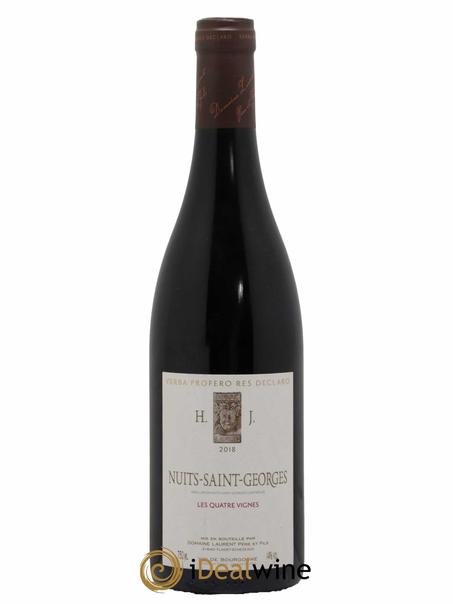 Nuits-Saint-Georges Les 4 vignes Laurent Père et Fils (Domaine) 2018 - Lot de 1 bouteille - 0