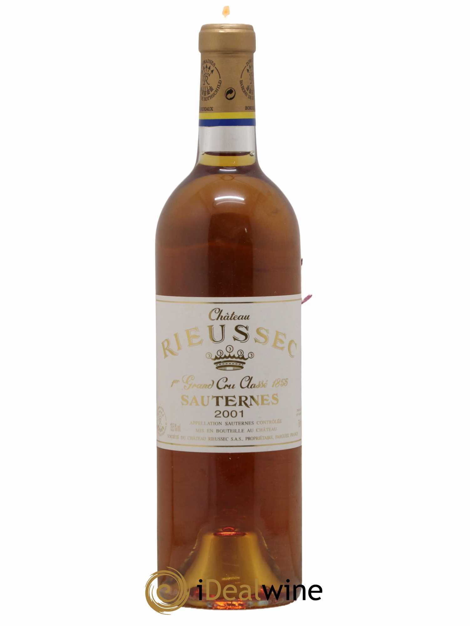 Château Rieussec 1er Grand Cru Classé 2001 - Posten von 1 Flasche - 0
