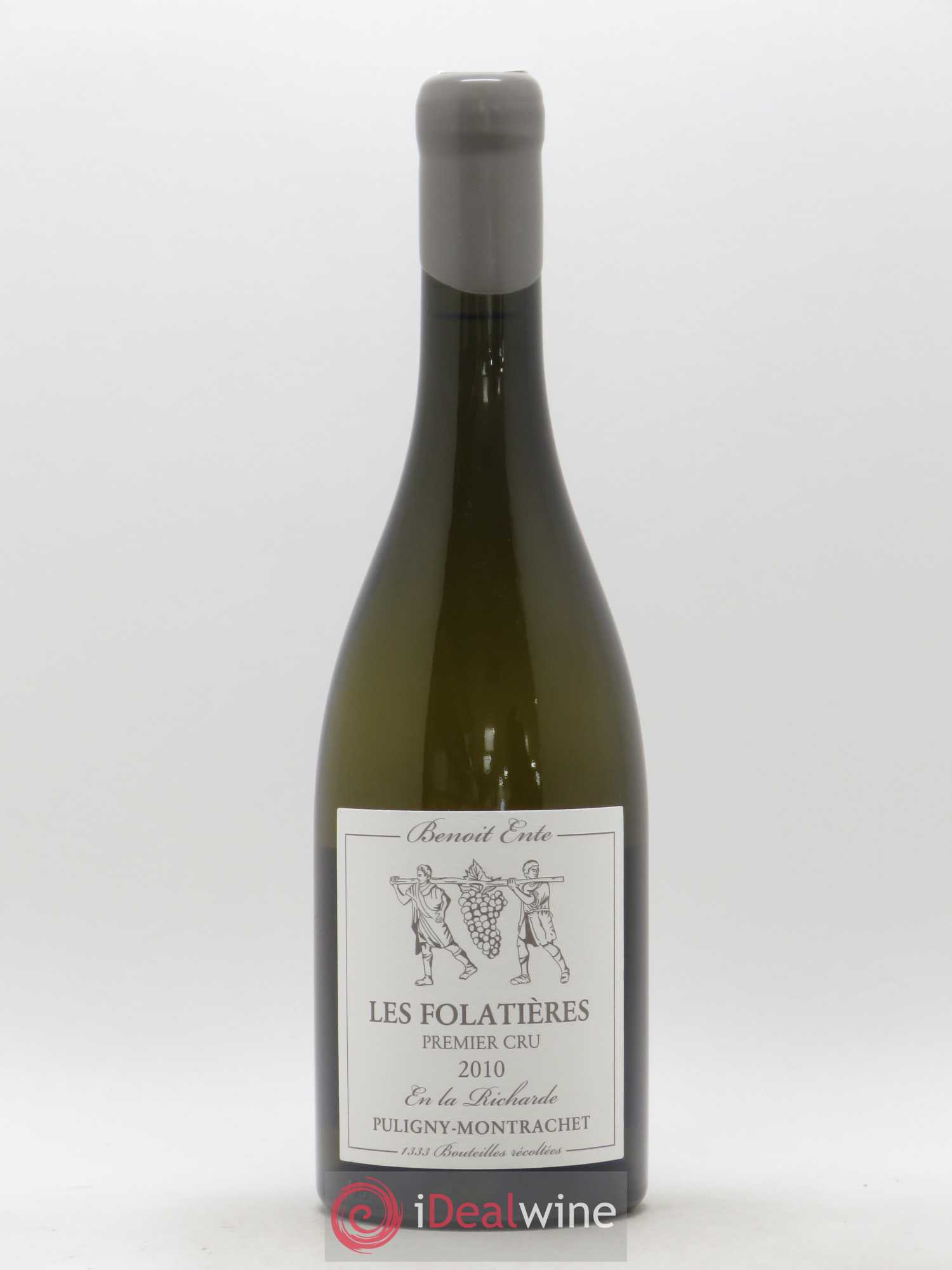 Puligny-Montrachet 1er Cru Folatières En la Richarde Benoit Ente 2010 - Posten von 1 Flasche - 0
